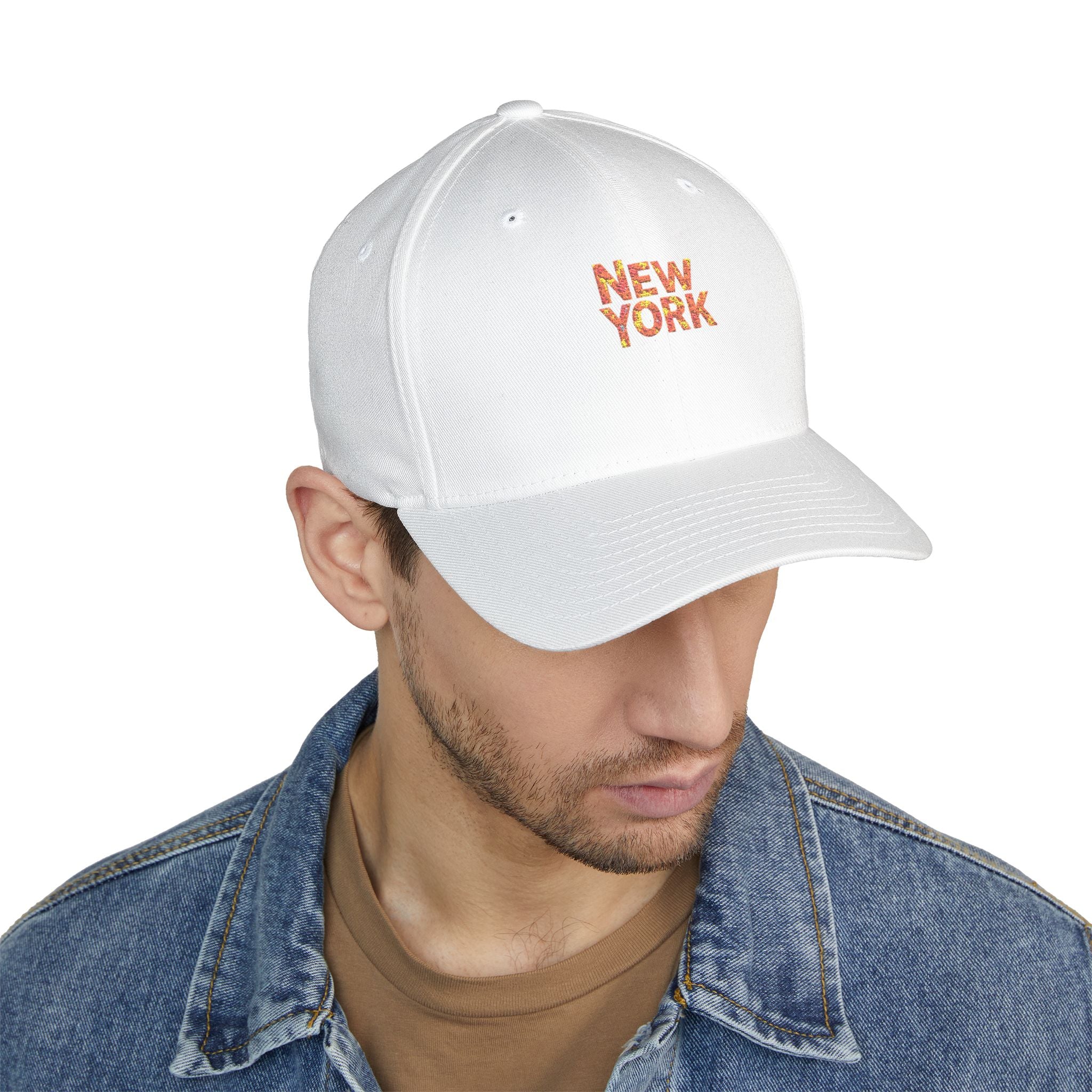 New York Embroidered Floral Cap — Women's NYC Travel Hat