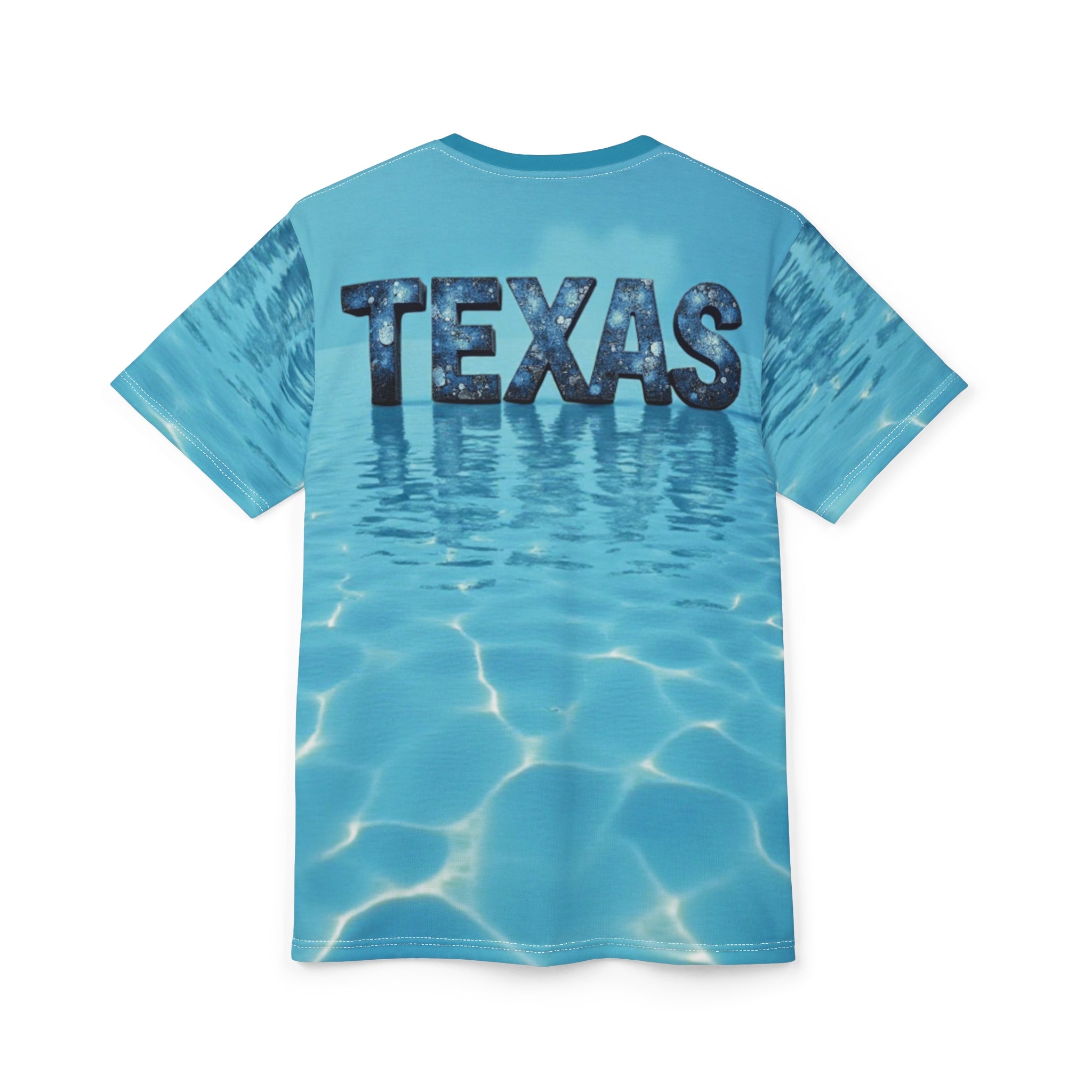 Texas Water-Themed Unisex Tee, Chill Vibes, Perfect for Summer, Beachwear, Outdoor Activities, Gift for Texas Lovers