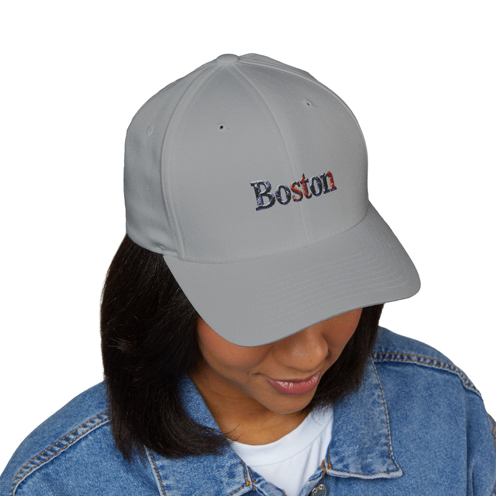 Boston Embroidered Cap — Classic City Logo Hat
