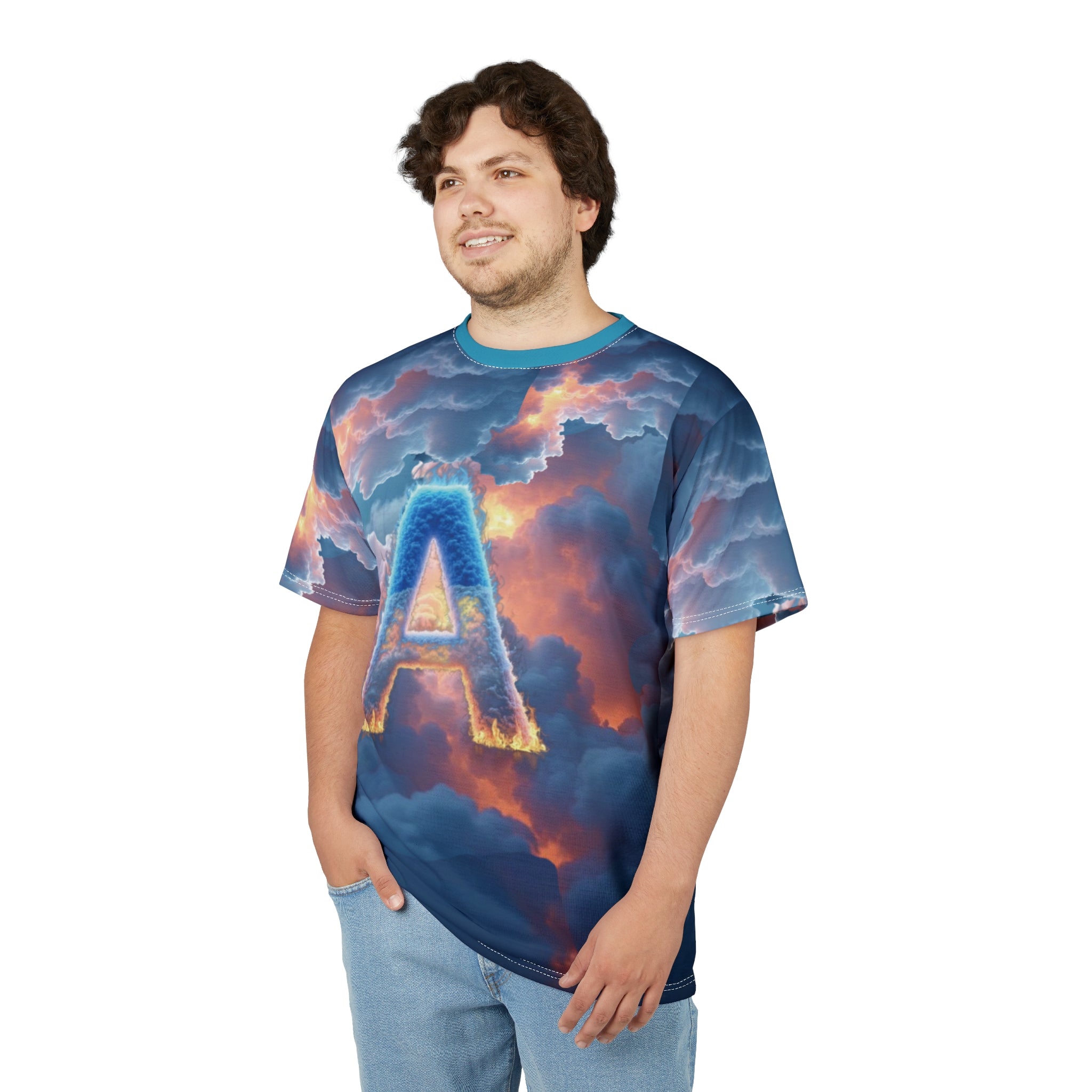 Camiseta Argentina con llamas de fuego