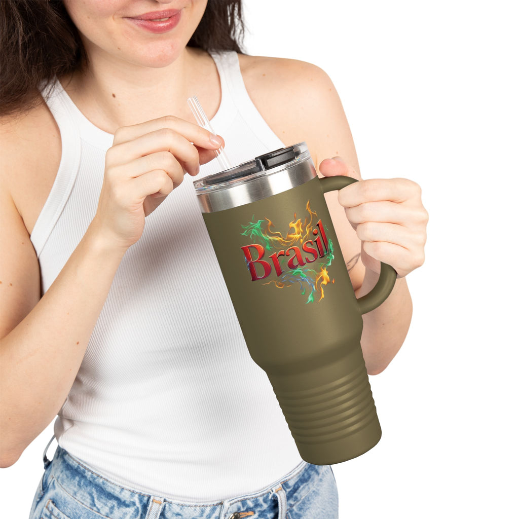 Caneca de viagem térmica Brasil