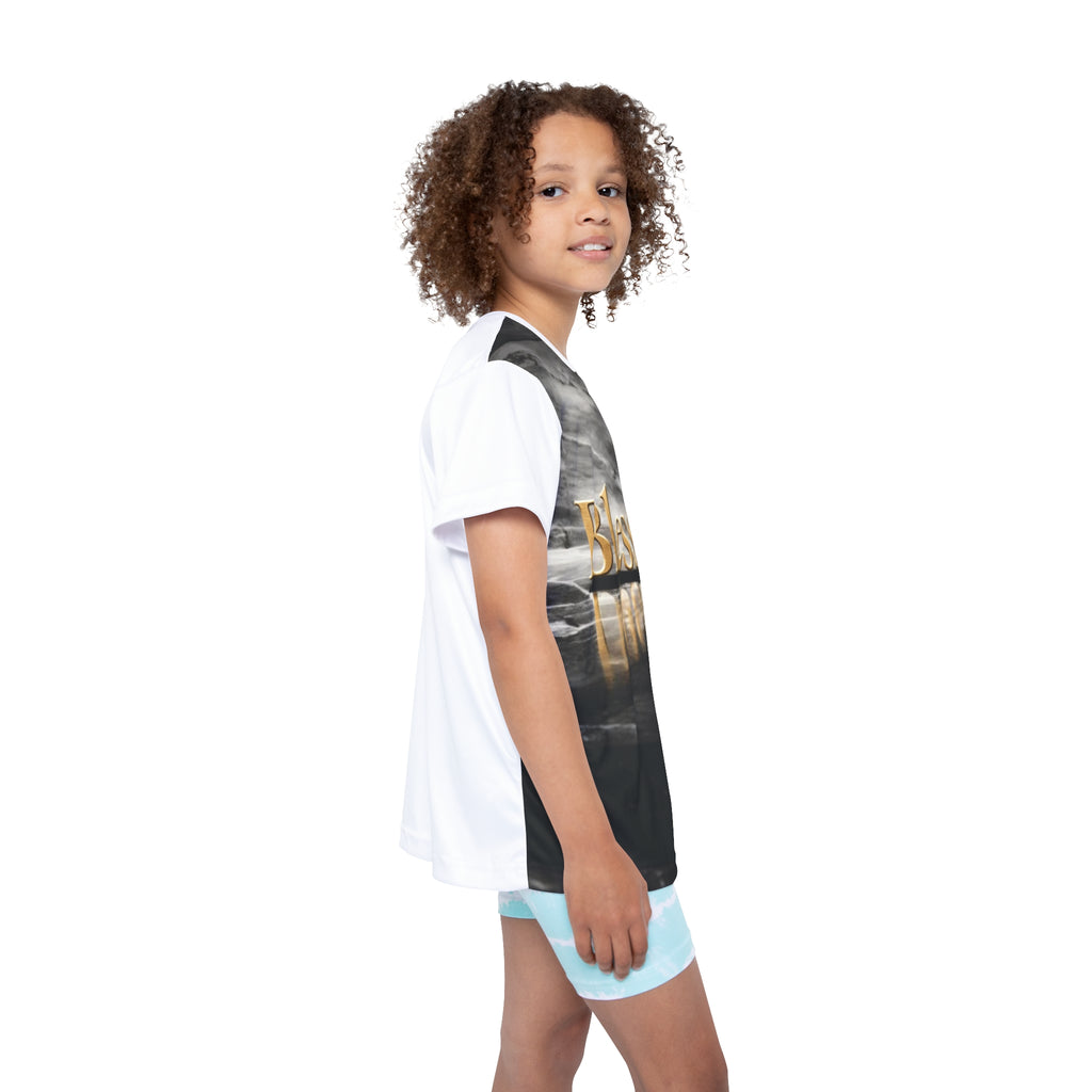Kids T-Shirt, Blessed Graphic Tee for Team Spirit, Youth T-Shirt, Youth Gift