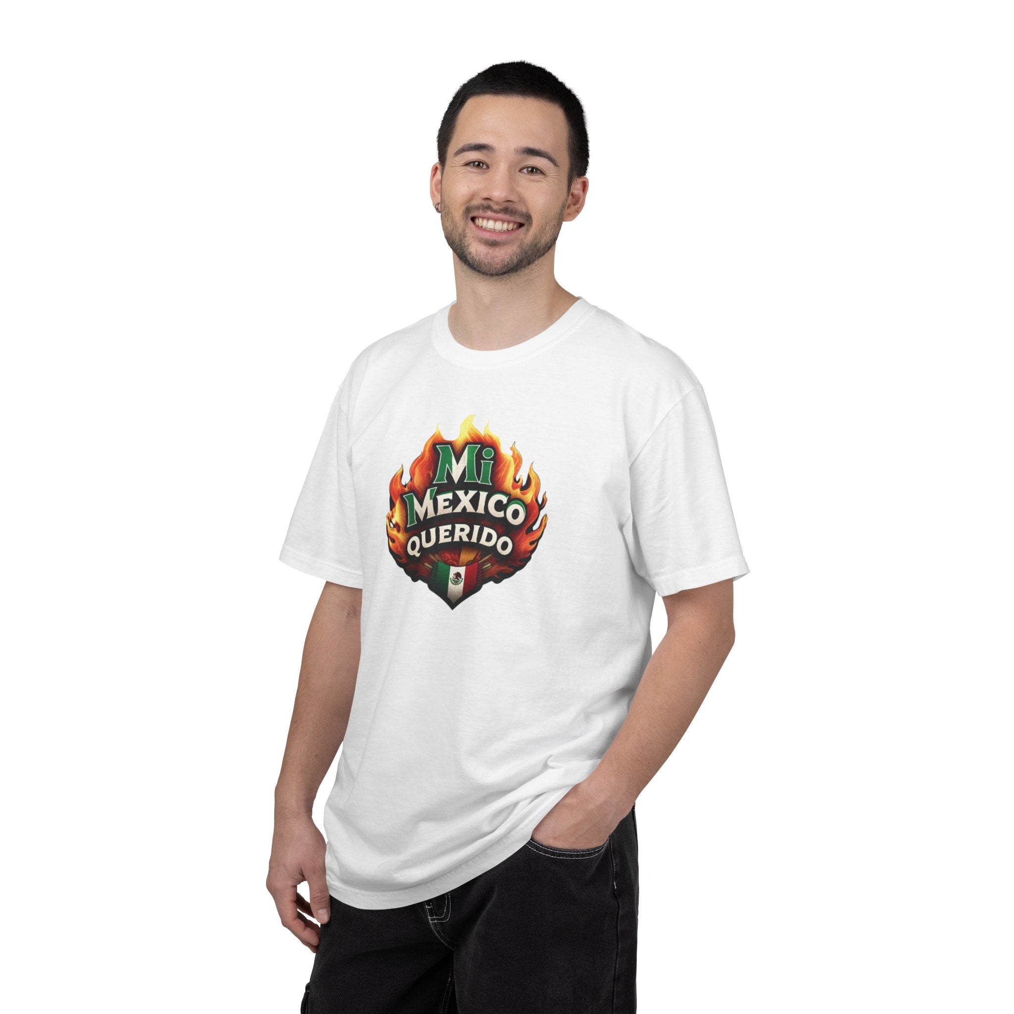 Mi Mexico Querido Flame Graphic Unisex T-Shirt