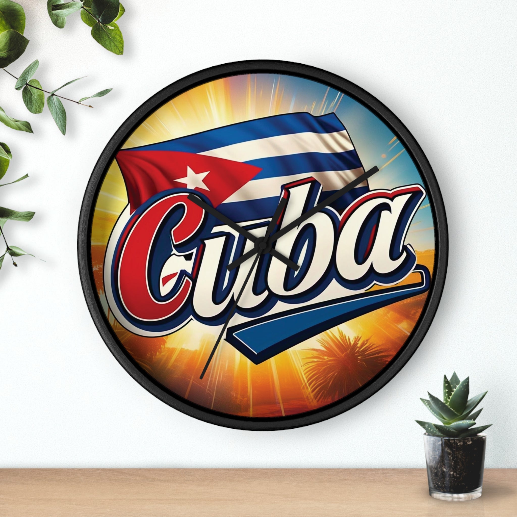 Reloj de pared cubano