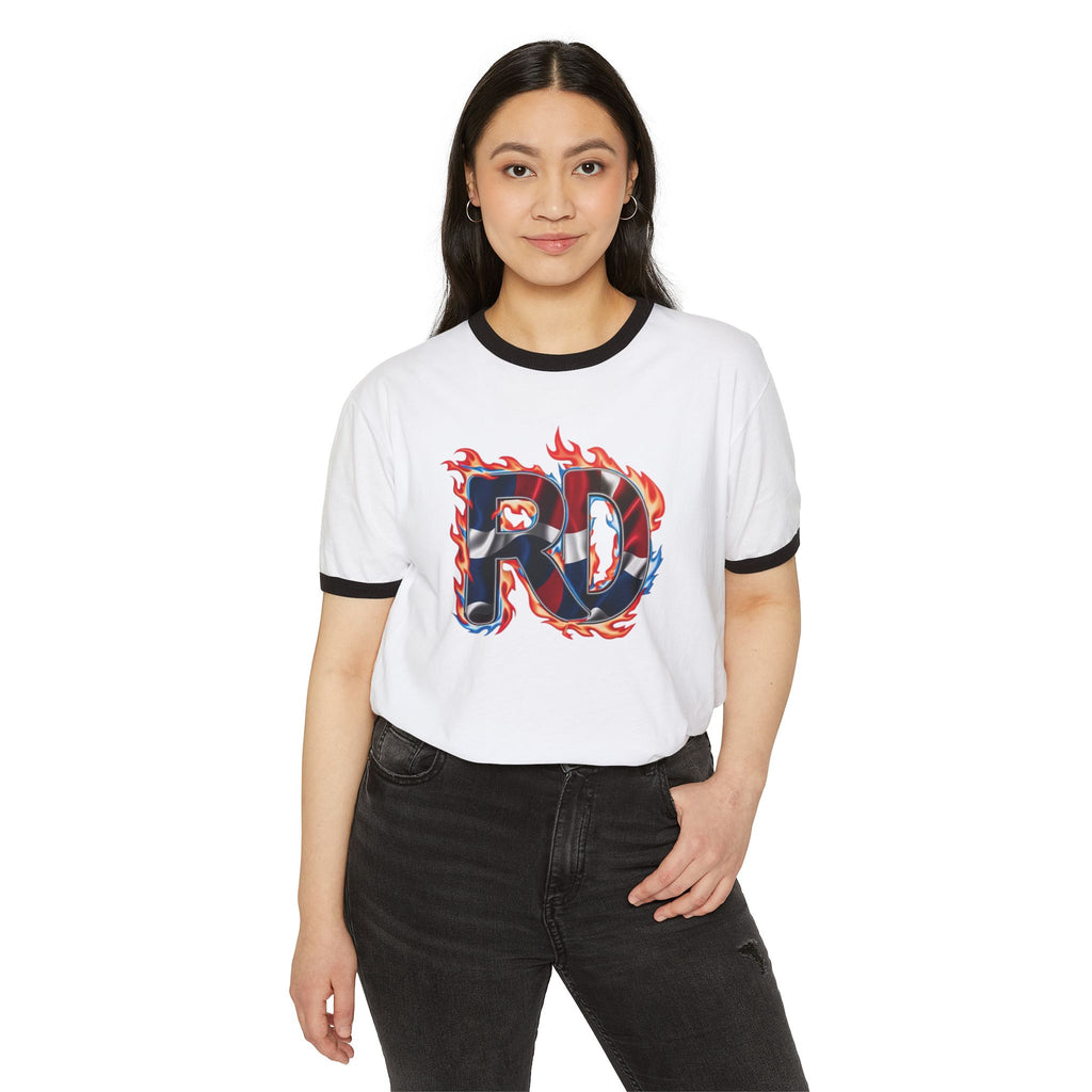 Dominican Republic Llama Unisex Cotton T-Shirt - Fashion Casual Wear