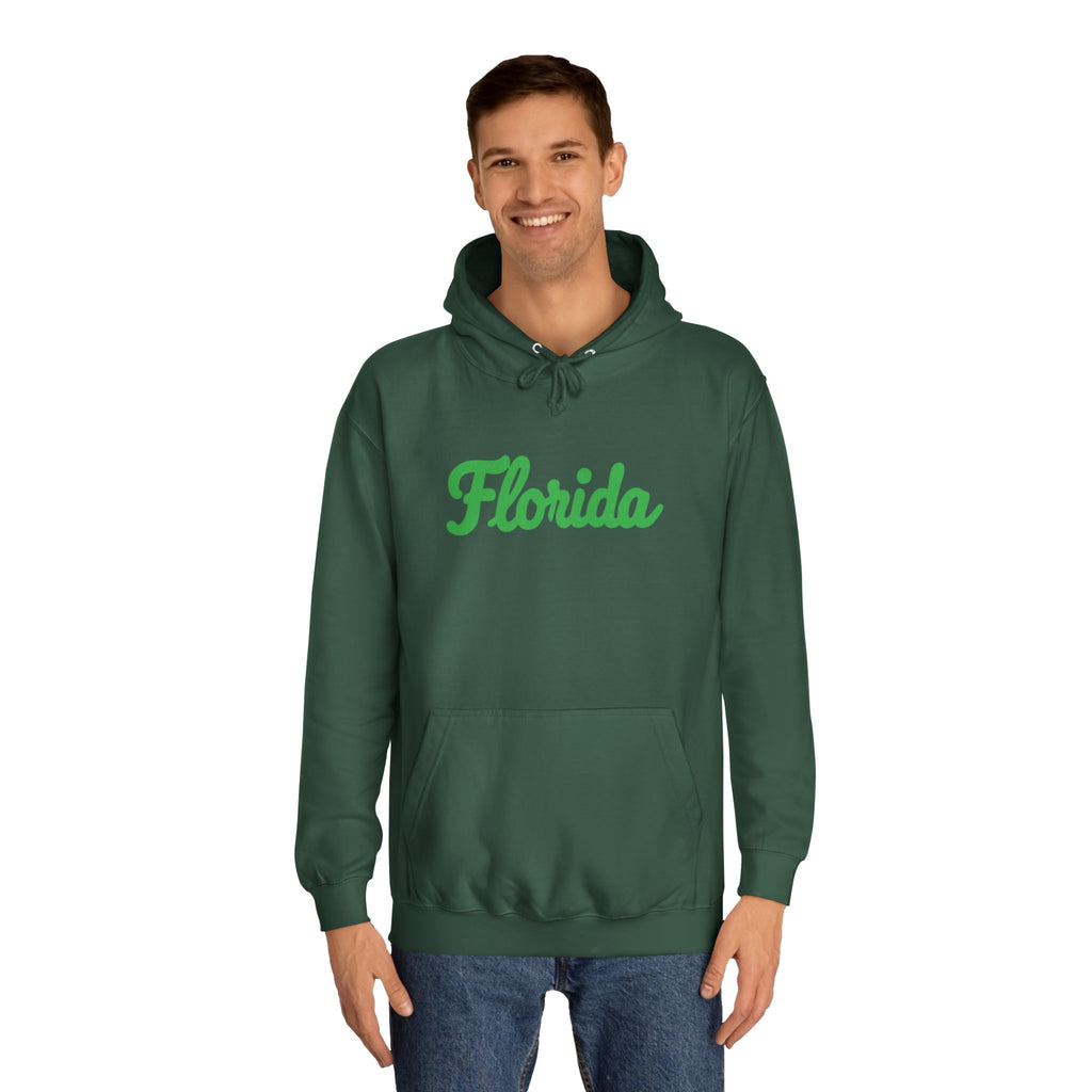 Florida Unisex College Hoodie, Cozy Sweatshirt, College Apparel, Graduation Gift, College Fan Gear, Casual Wear