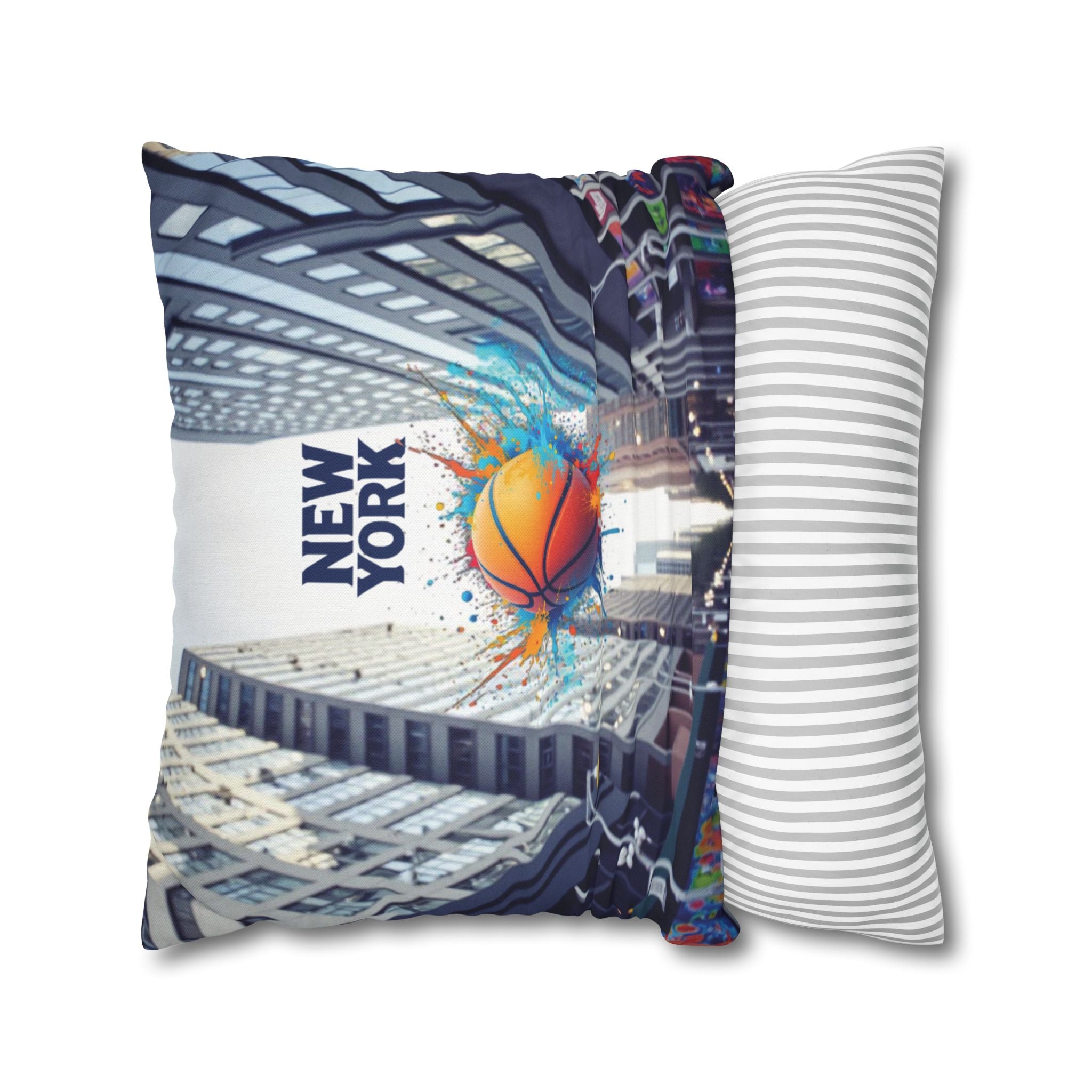 New York Basketball Square Pillowcase