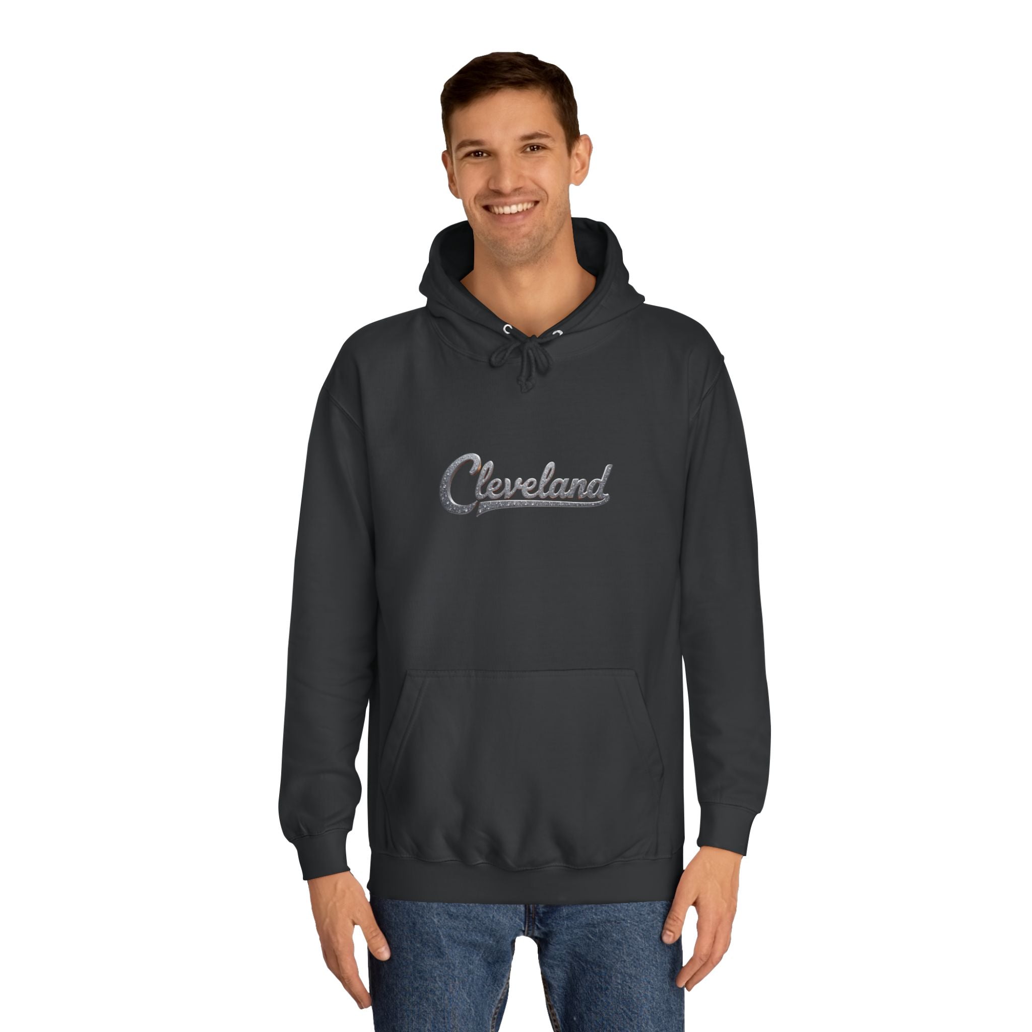 Cleveland Unisex College Hoodie | Cozy Campus Sweatshirt, Gift for Students, College Apparel, Casual Wear, School Spirit 
