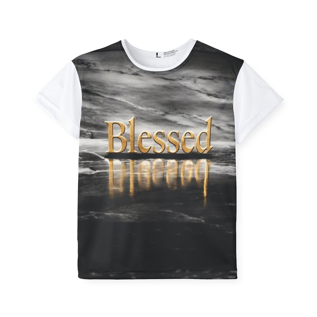 Kids T-Shirt, Blessed Graphic Tee for Team Spirit, Youth T-Shirt, Youth Gift