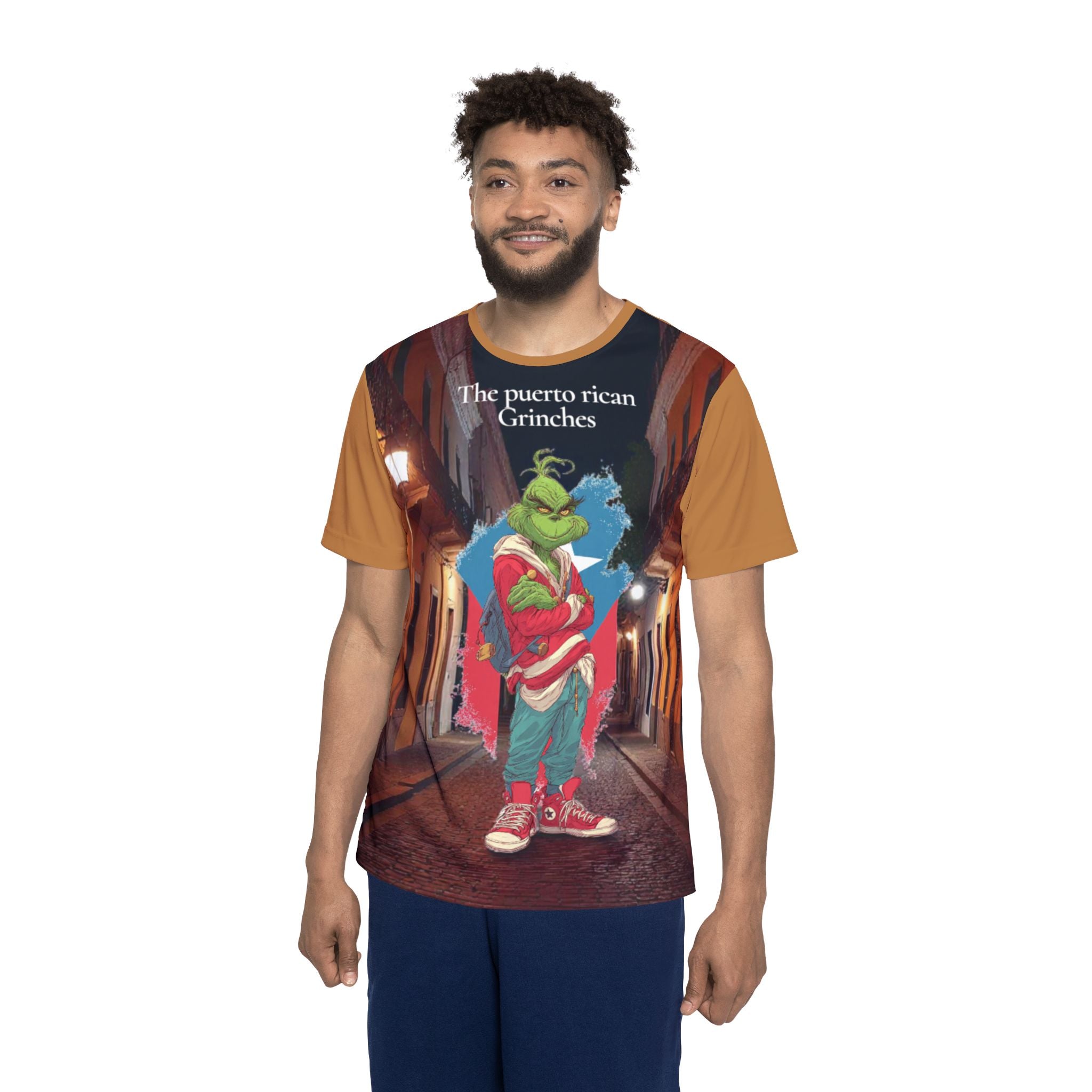 Men's Jersey — "The Puerto Rican Grinches" Streetwear Tee