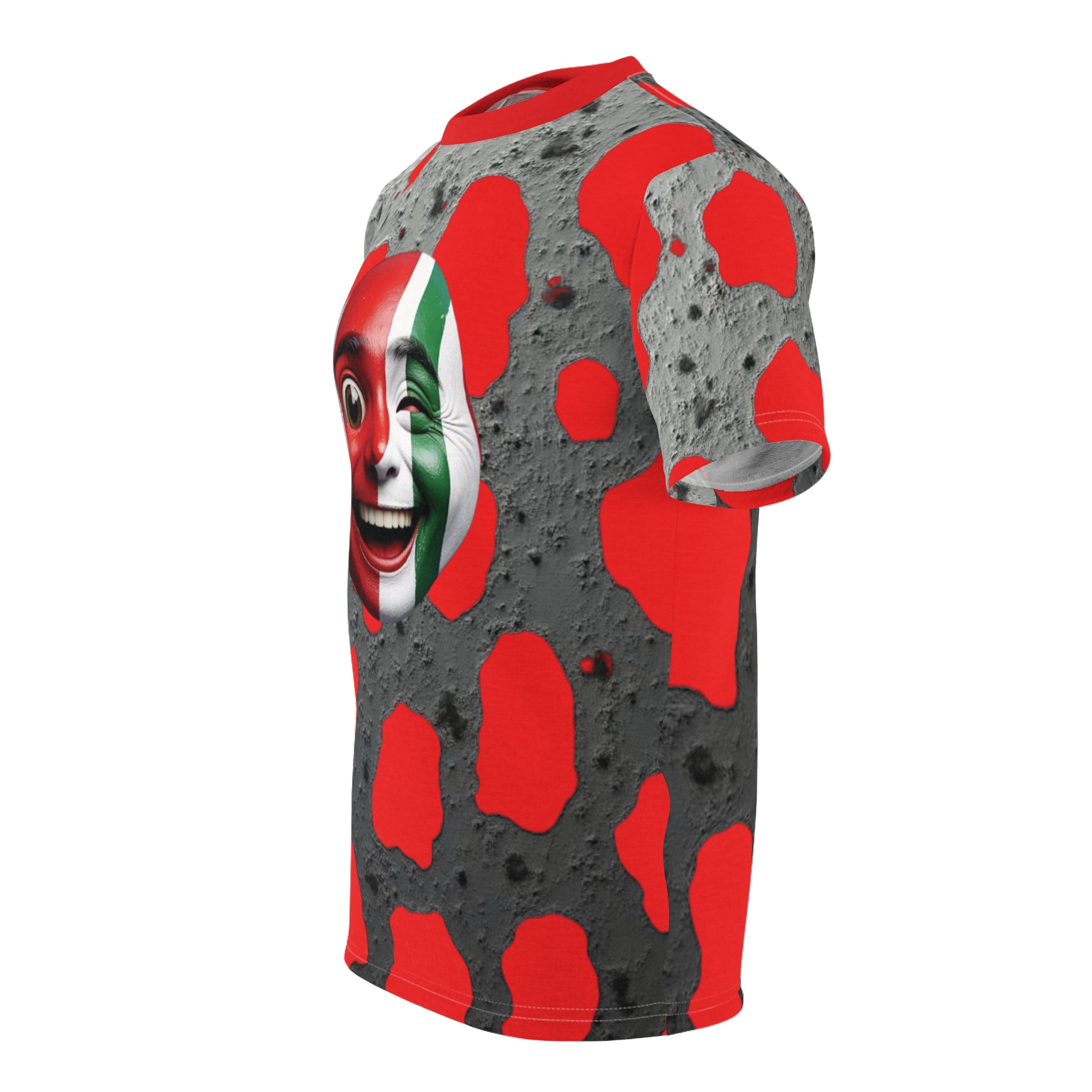 Camiseta unisex con cara de emoji divertida: perfecta para fiestas y celebraciones