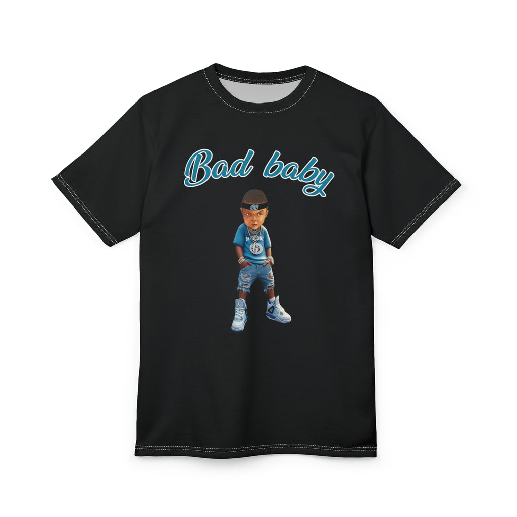 Cut &amp; Sew Men's Tee - Bad Baby Brand - Christmas Gift 