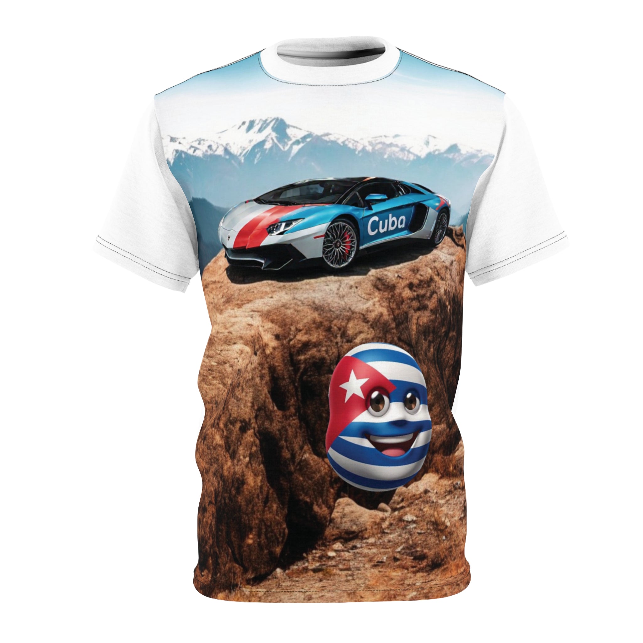 Camiseta gráfica de Cuba para caballeros