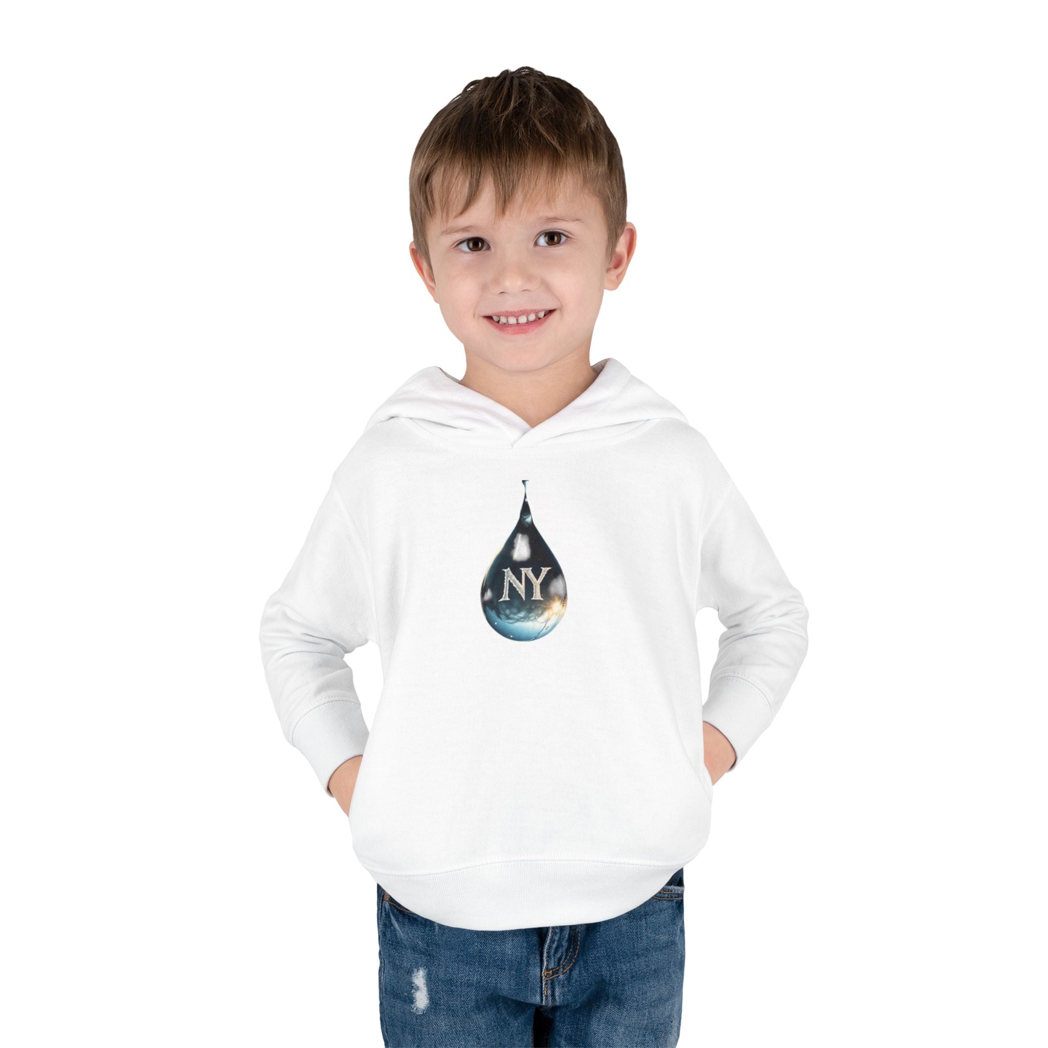 NY-Themed Toddler Pullover Fleece Hoodie