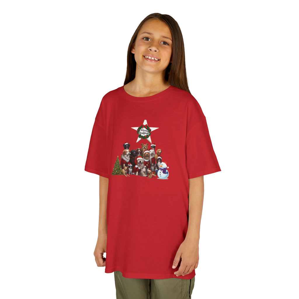 Christmas Kids Tee with Fun Holiday Design