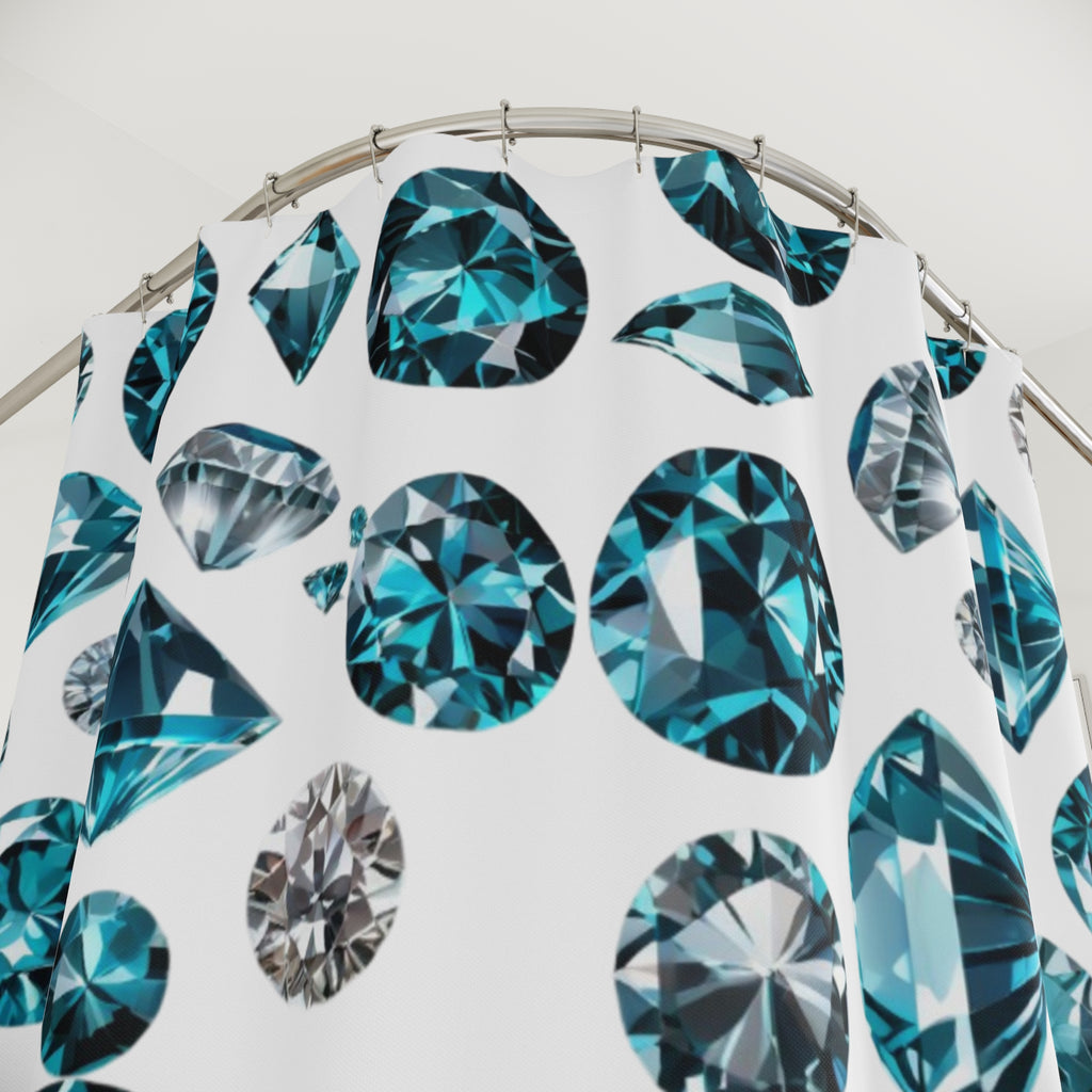 Diamond Shower Curtain