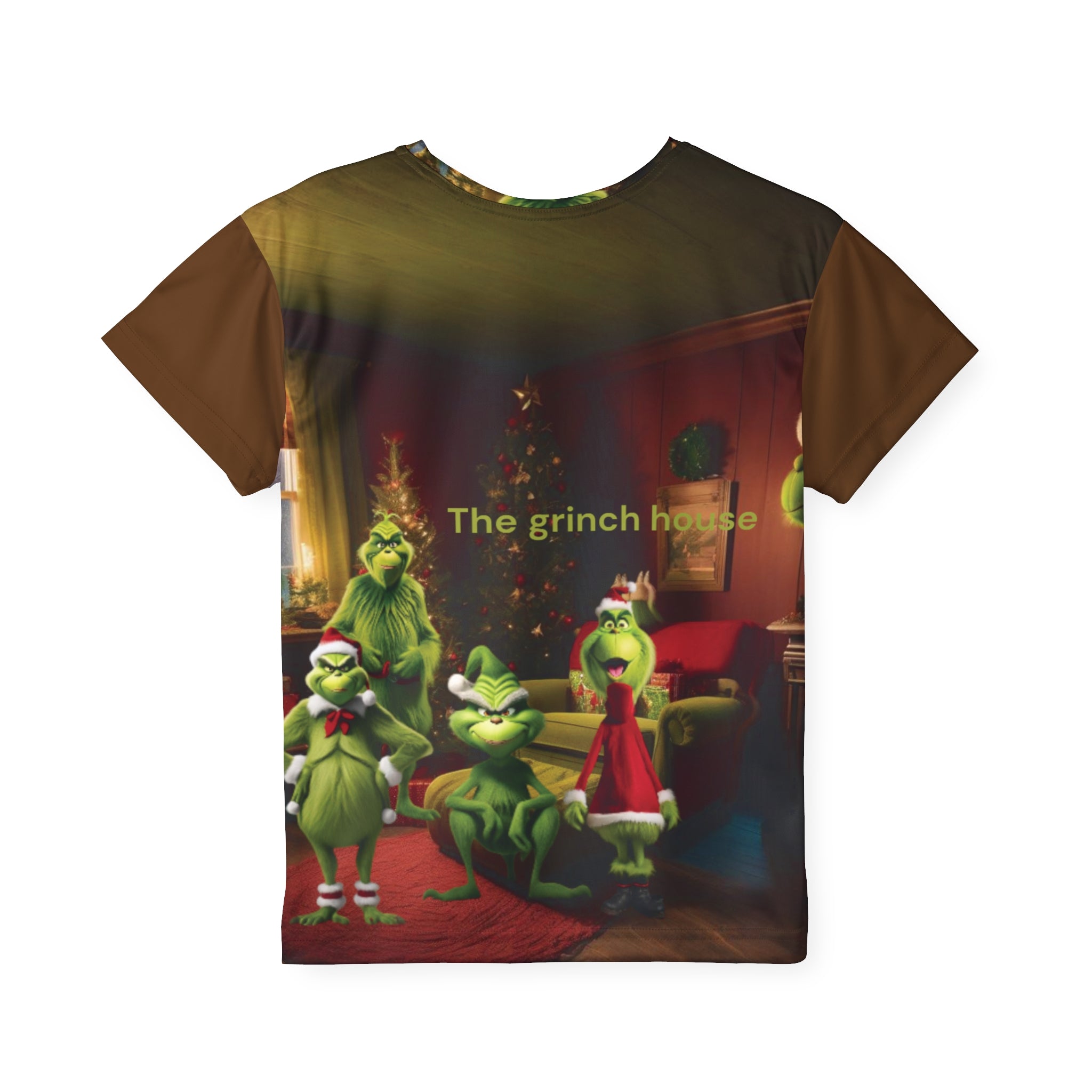 Unisex, Kids and Girls T-Shirt Grinch Family Design