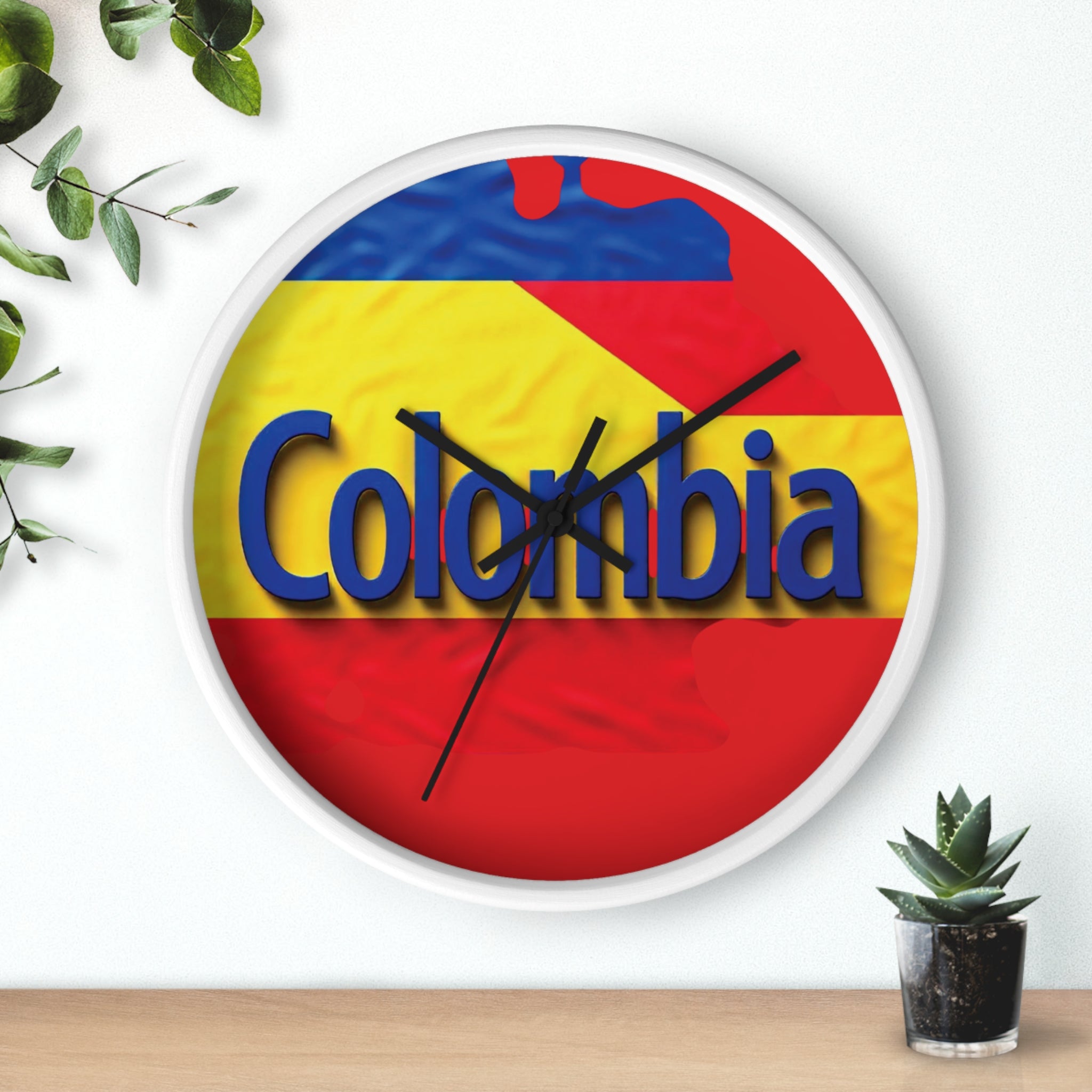 Reloj de pared colombiano