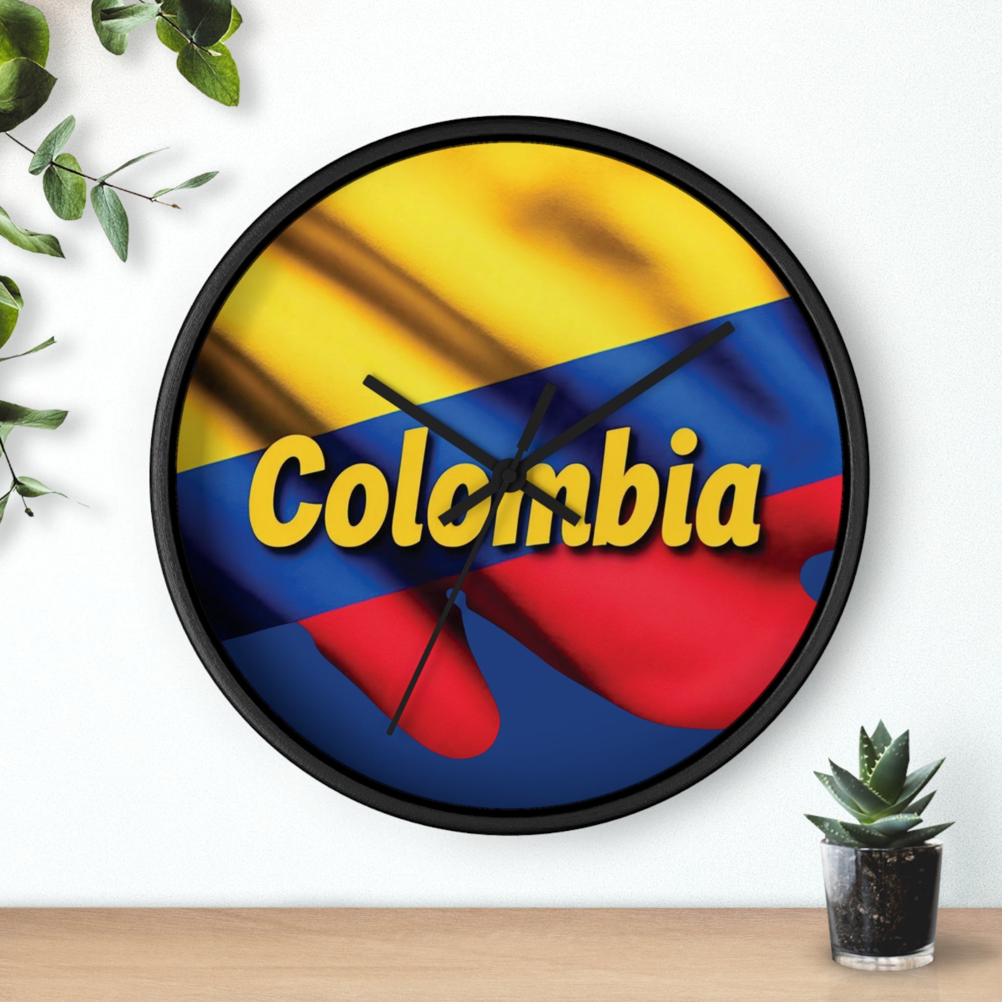 Reloj de pared colombiano