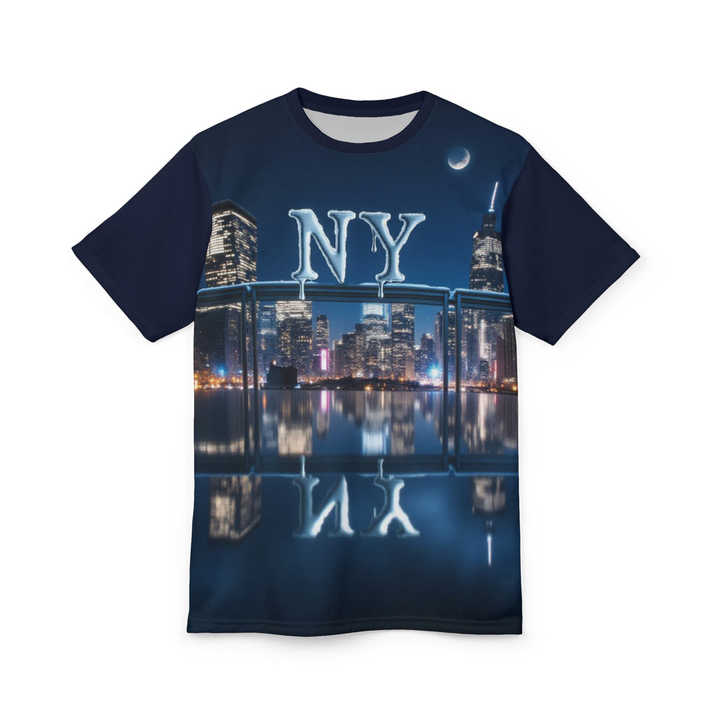 NY Skyline Unisex Tee, NYC Shirt, Travel Souvenir, Urban Fashion, Cityscape Apparel