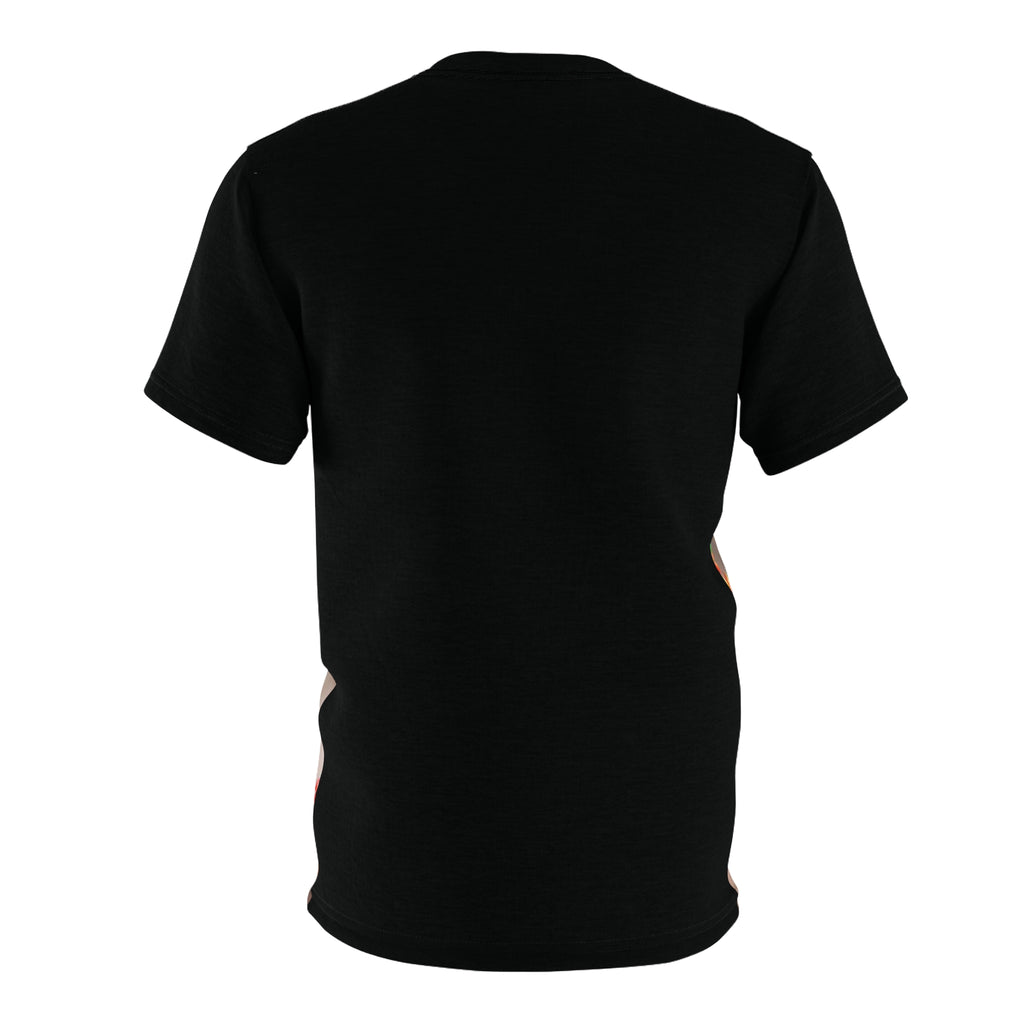Vibrant Mexican themed unisex cut and sew t-shirt