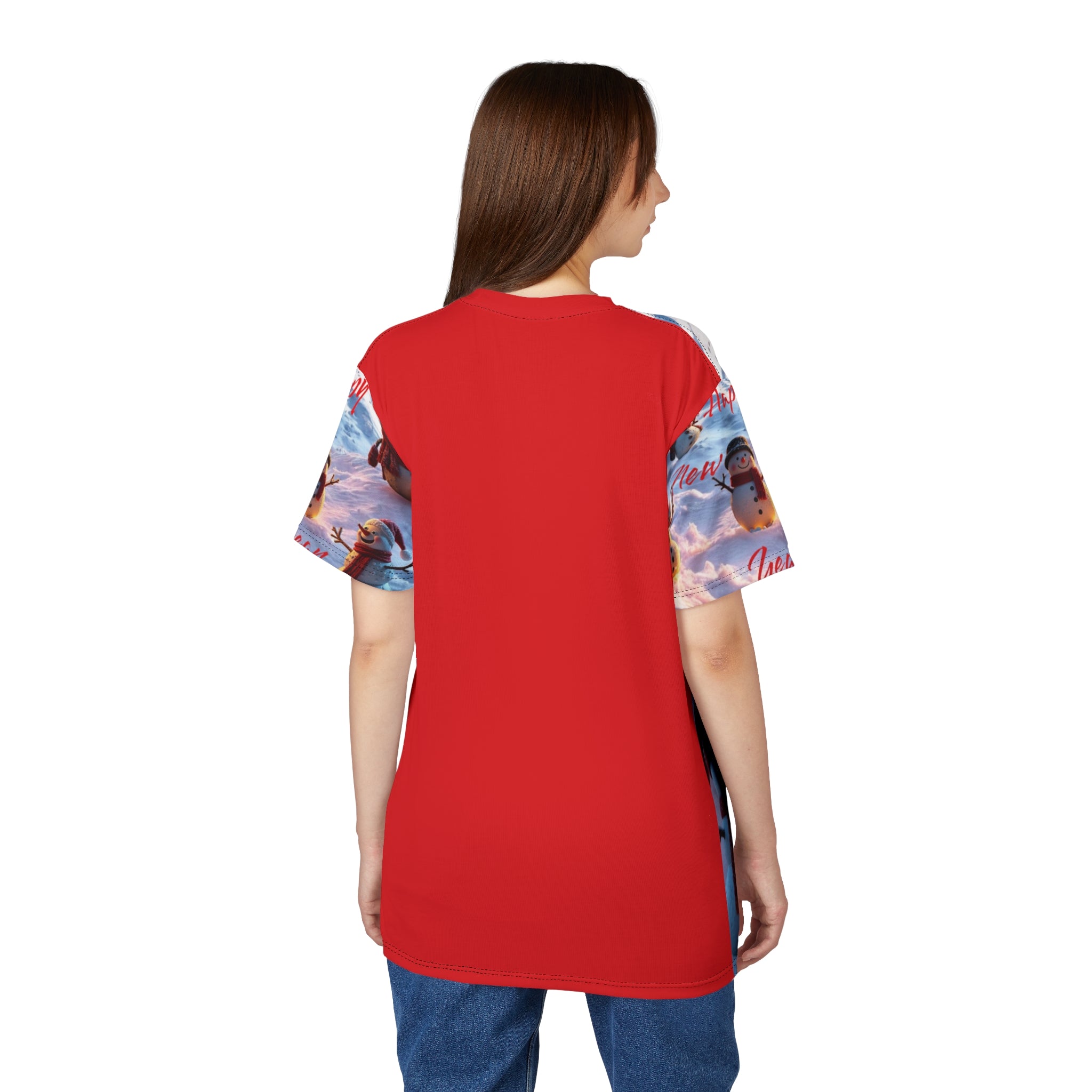 New Year Snowmen Unisex Tee