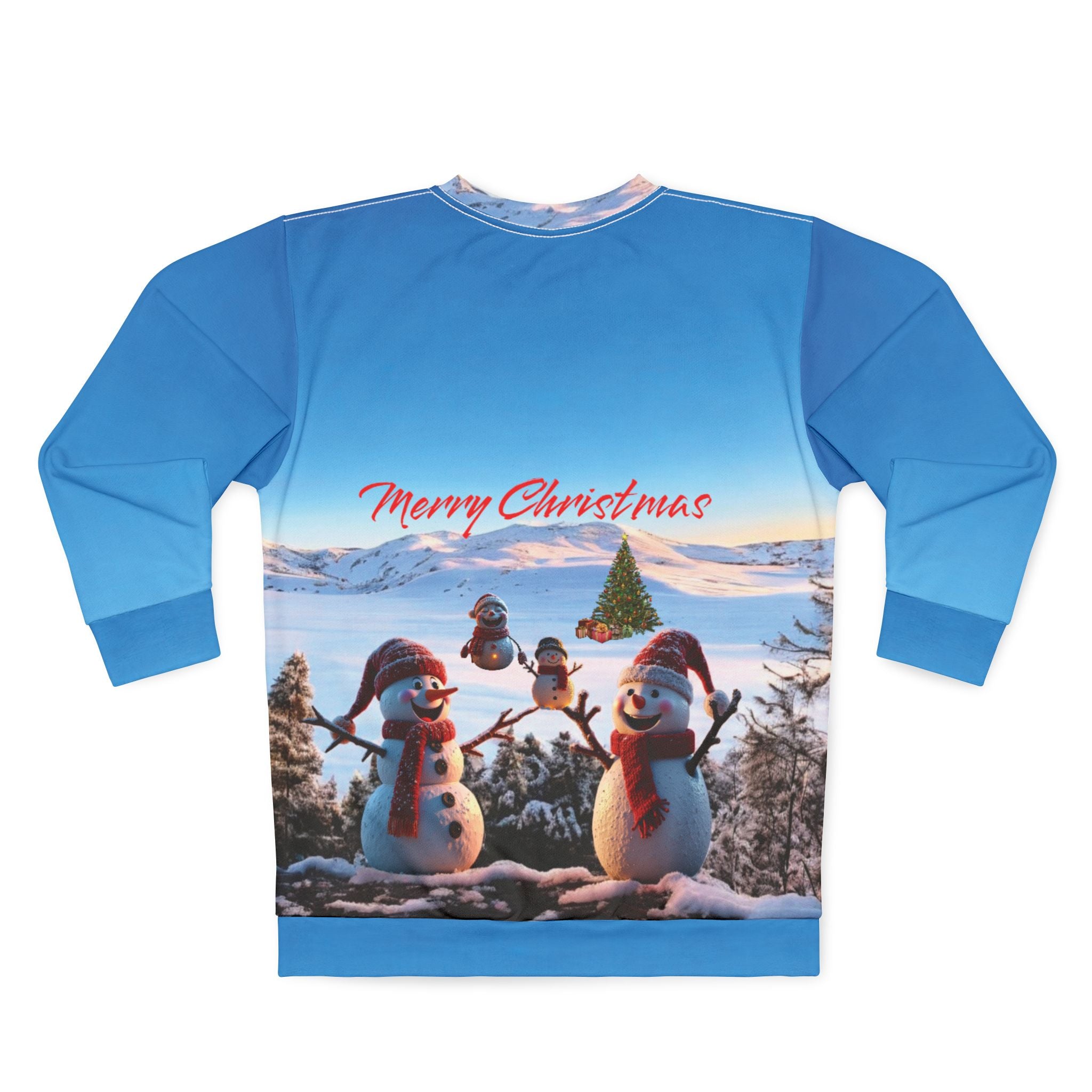Christmas Snowman Unisex Sweatshirt