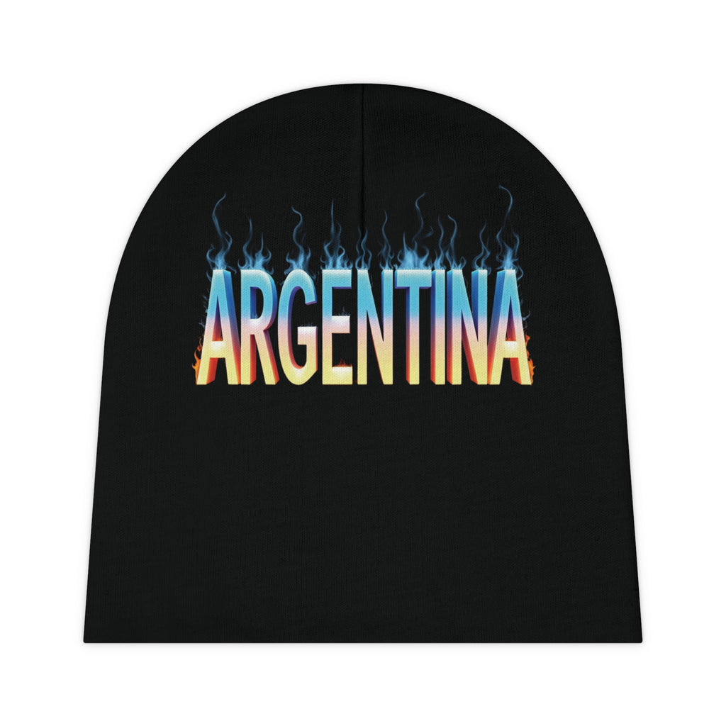 Gorro de bebé de diseño argentino (AOP)