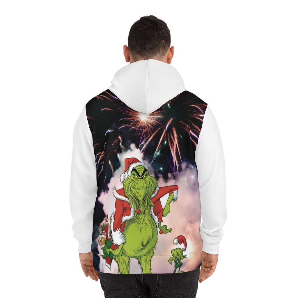 Grinch Christmas Fashion Hoodie (AOP)