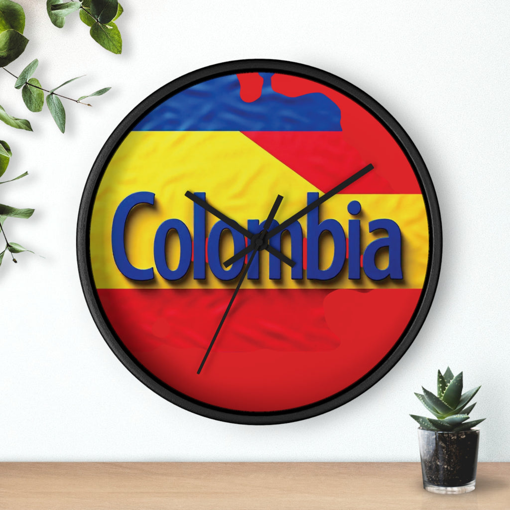 Reloj de pared colombiano