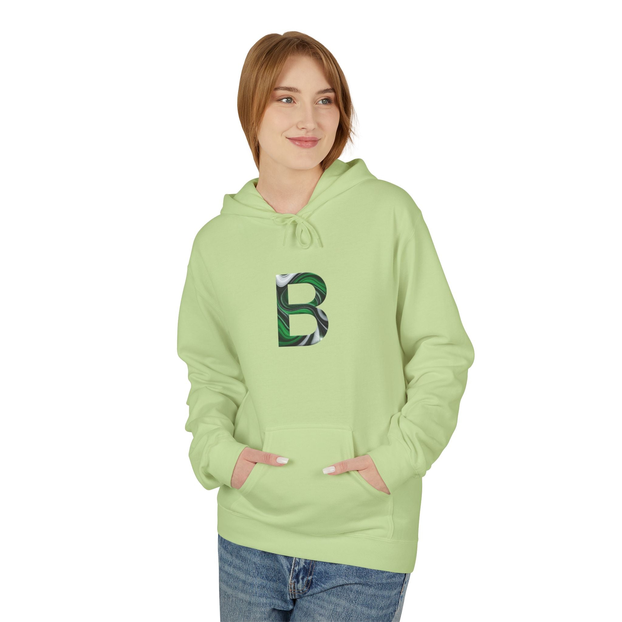 Camouflage Initial Hoodie | Unisex Softstyle Fleece Sweatshirt, Personalized Gift, Cozy Casual Wear, Perfect for All Seasons, Unique [...] 