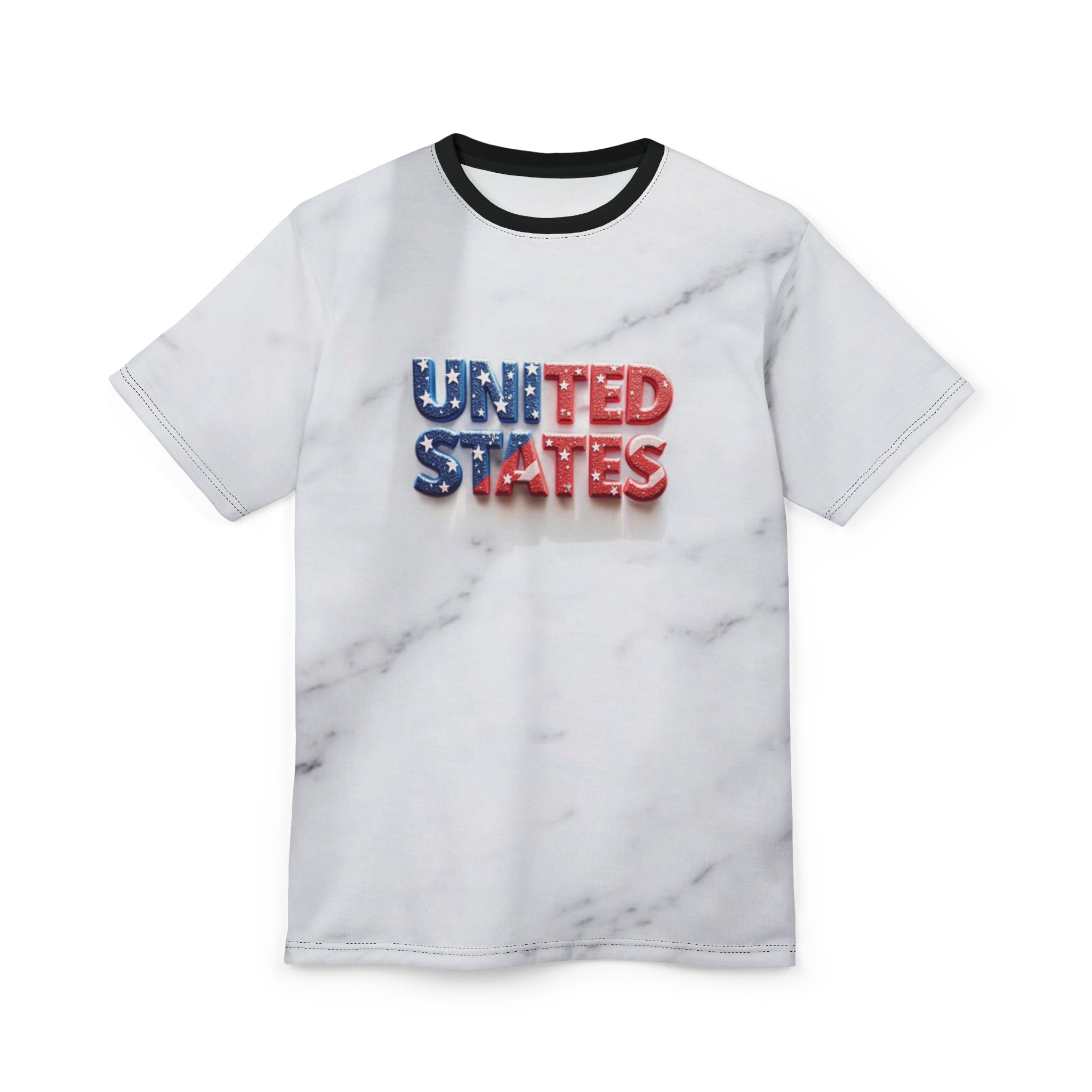 Patriotic Unisex Cut & Sew Tee - USA Inspired Design