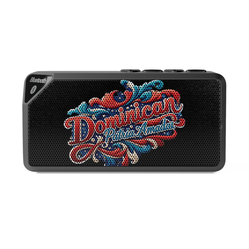 Altavoz Bluetooth Dominican Vibe - Sistema de sonido inalámbrico portátil