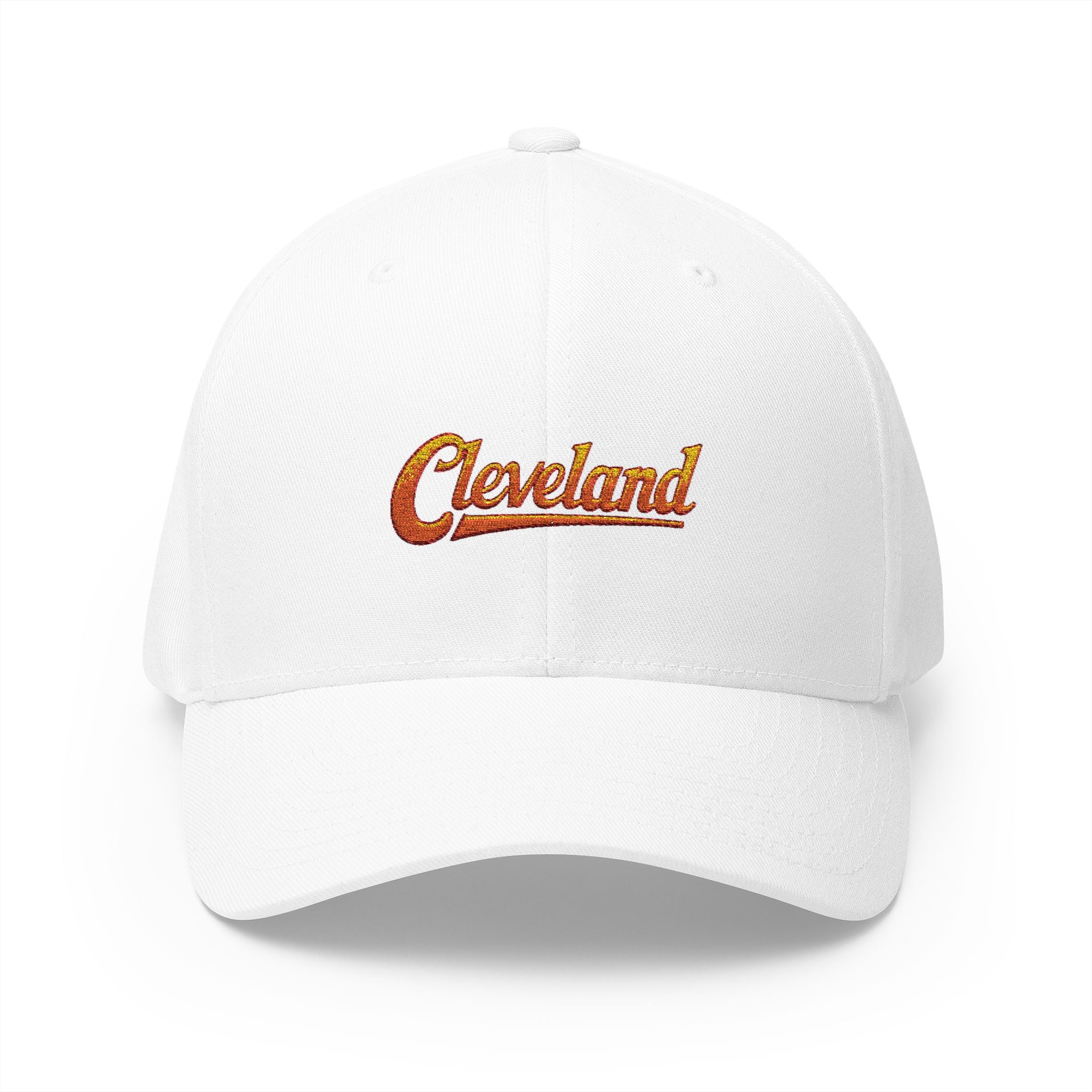 Cleveland Embroidered Cap — Retro Script Baseball Hat