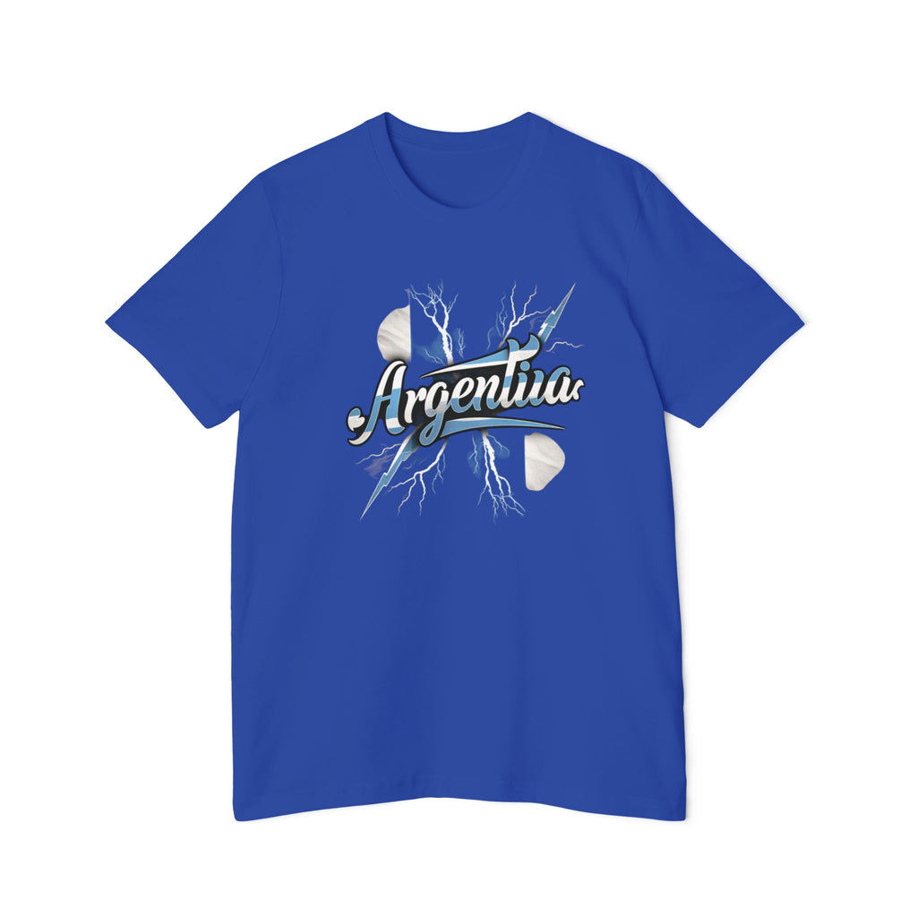 Camiseta gráfica de Argentina: estilo casual, unisex, hecha en EE. UU.