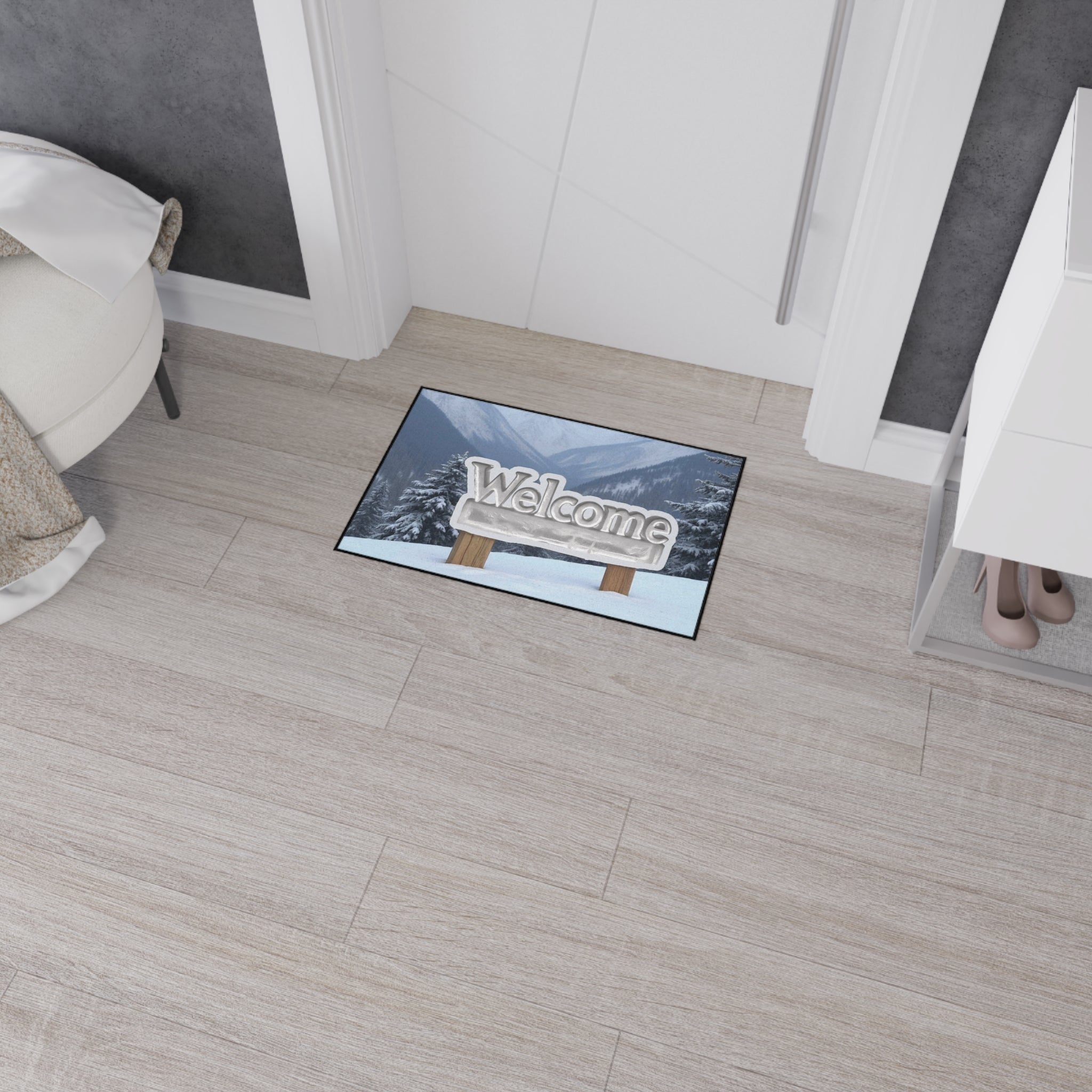 Heavy Duty Floor Mat ' Welcome '