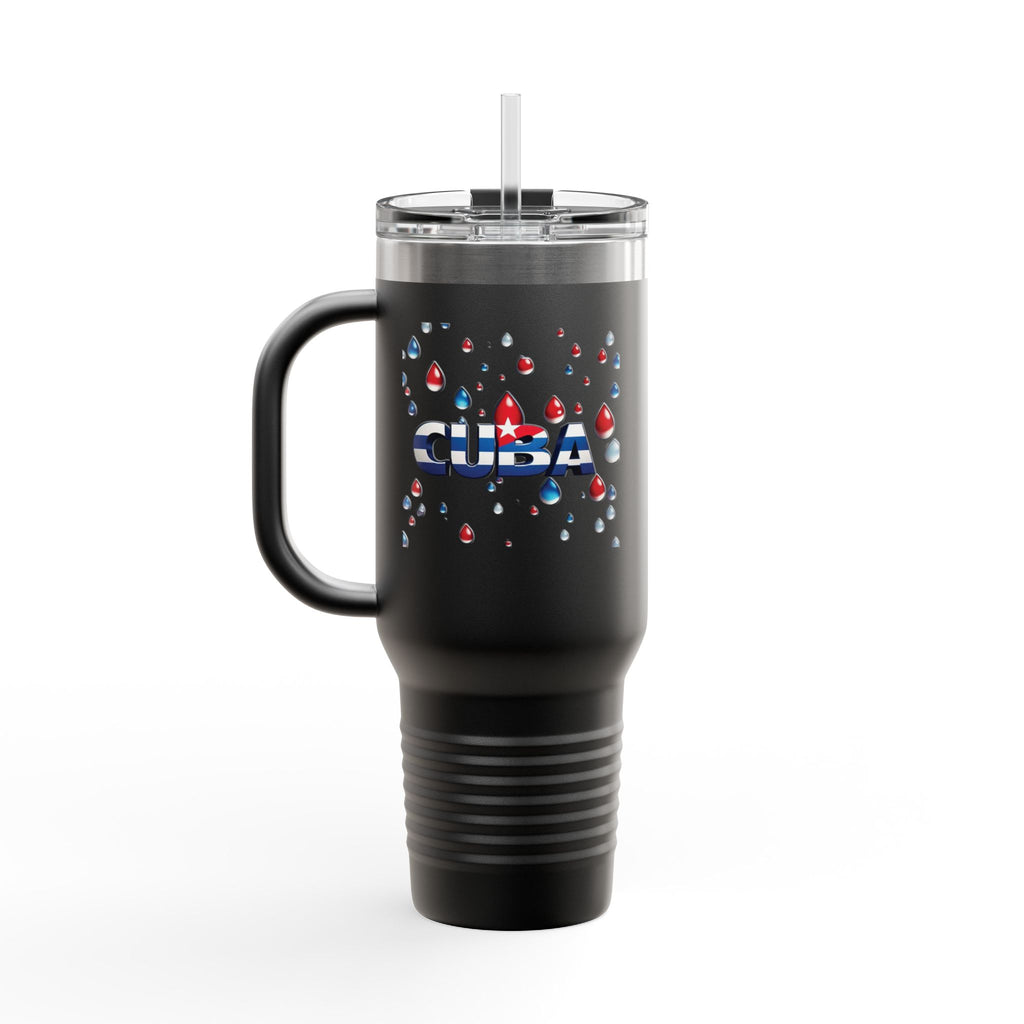 Taza de viaje con temática cubana 40 oz