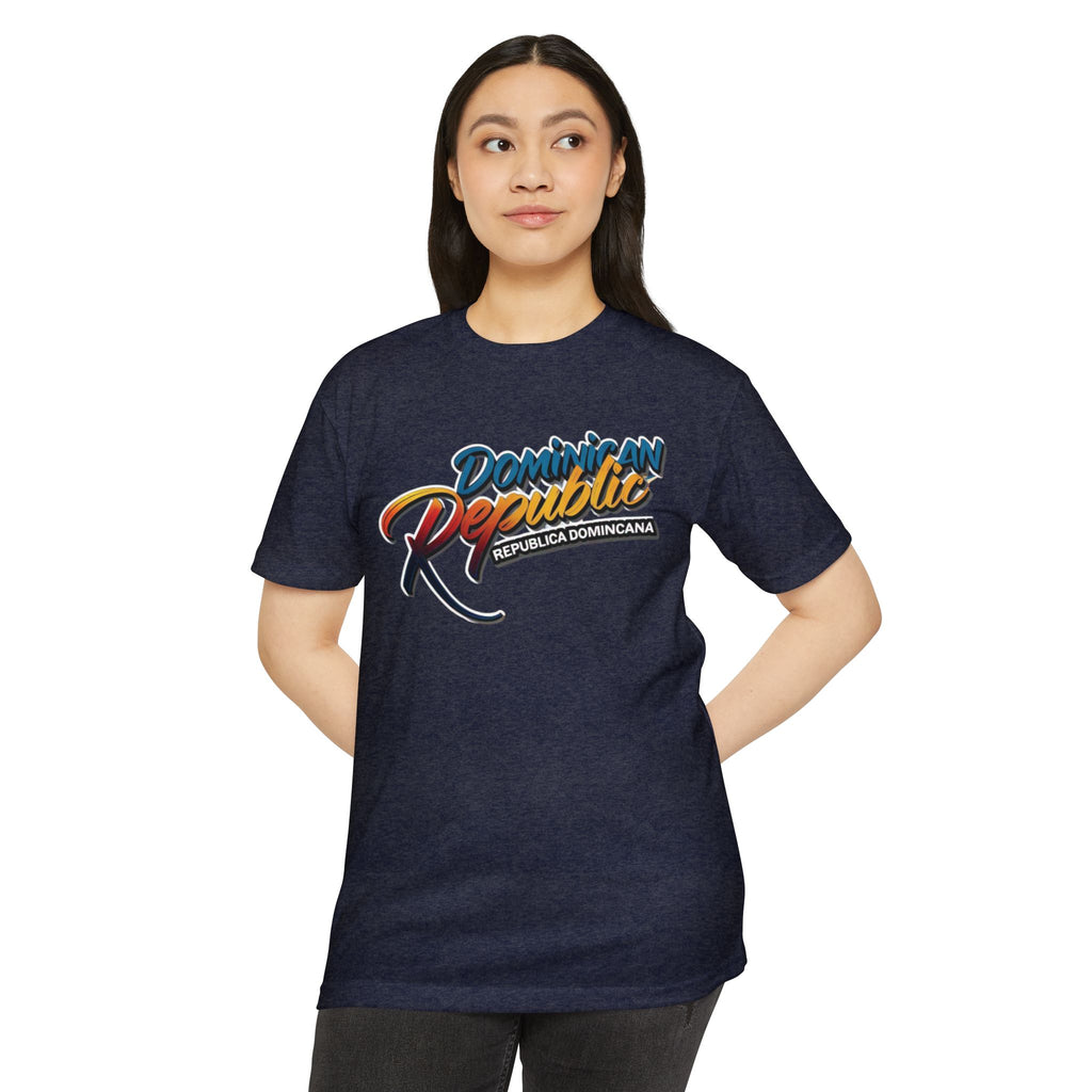 Camiseta gráfica de República Dominicana - Camiseta unisex de jersey CVC para amantes de los viajes
