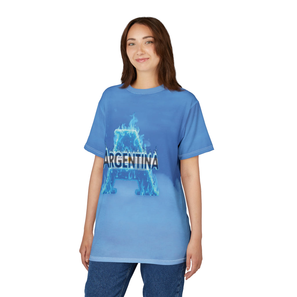 Camiseta unisex de Argentina: tela de microfibra de primera calidad, estilo informal y elegante.