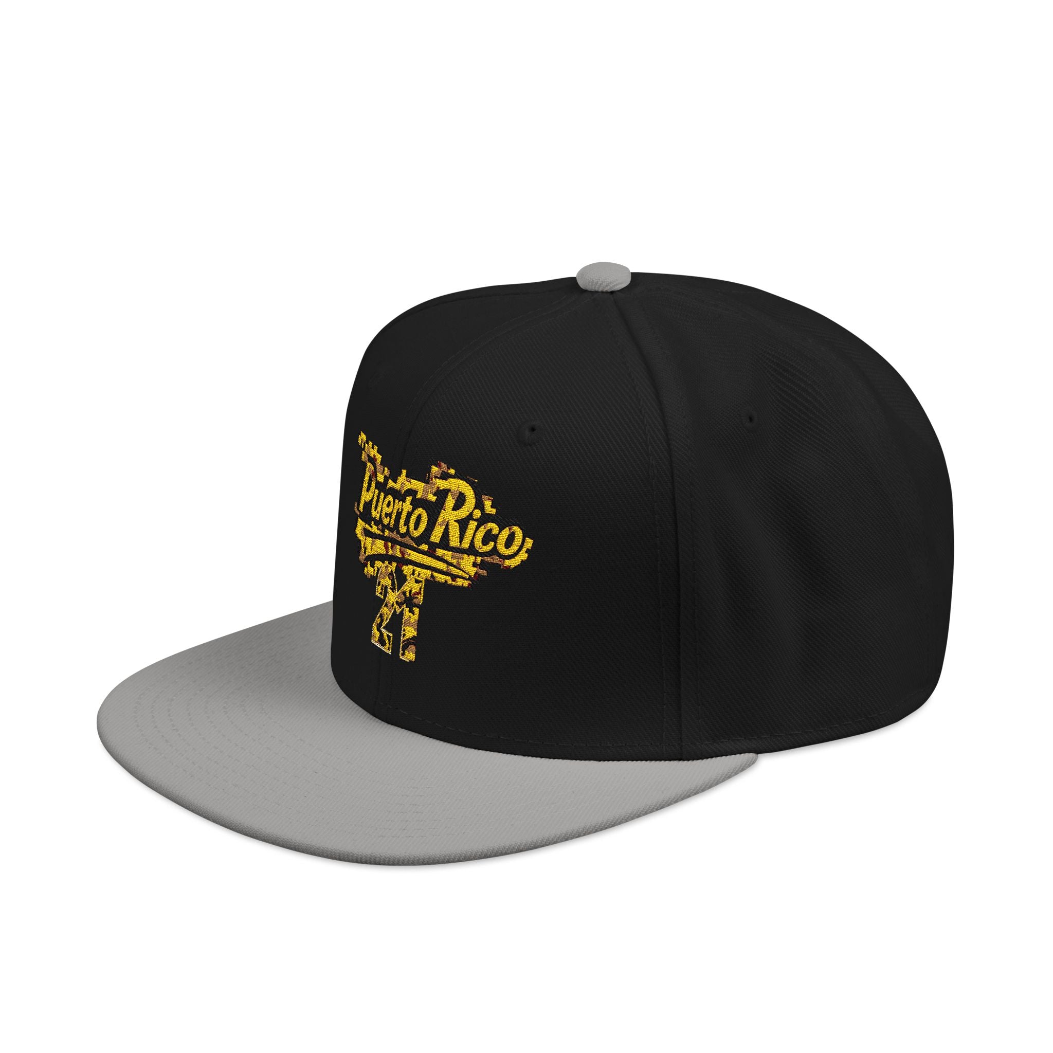 Gorra Snapback Puerto Rico 21: elegante gorra bordada para celebraciones de verano