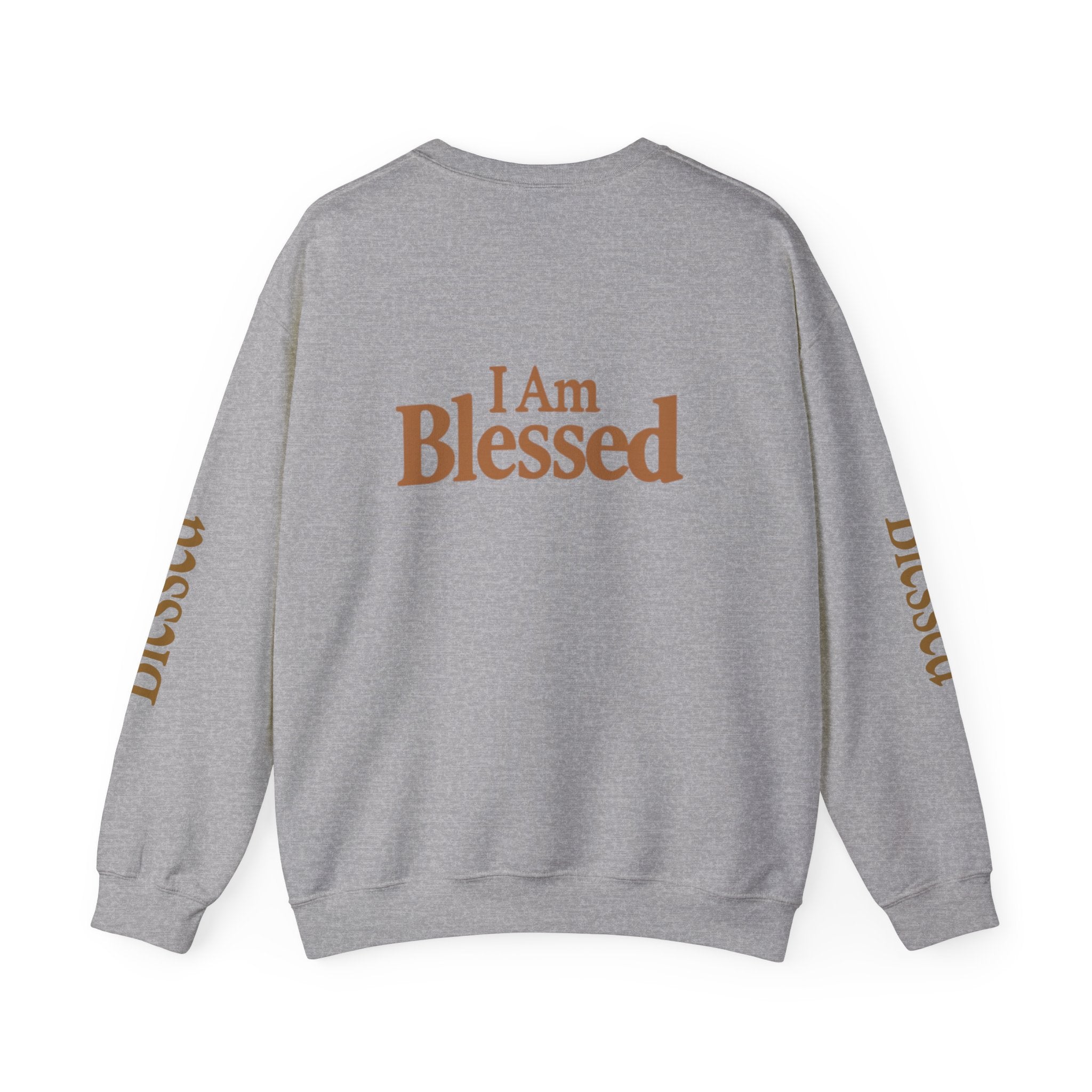 Unisex Heavy Blend™ Crewneck Sweatshirt with 'I Am Blessed' Design, Cozy Gift for Thanksgiving, Affirmation Apparel, Inspirational [...]