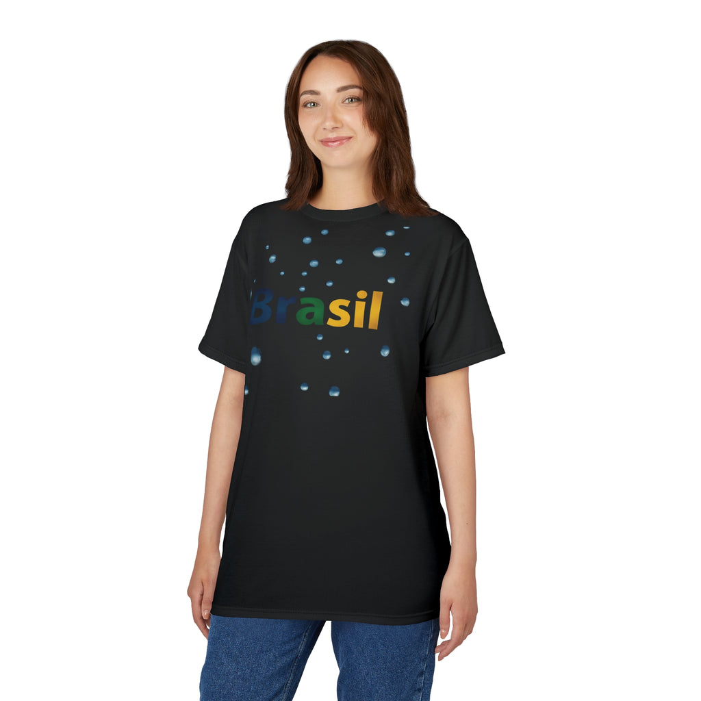 Camiseta Brasil Cortada e Costurada