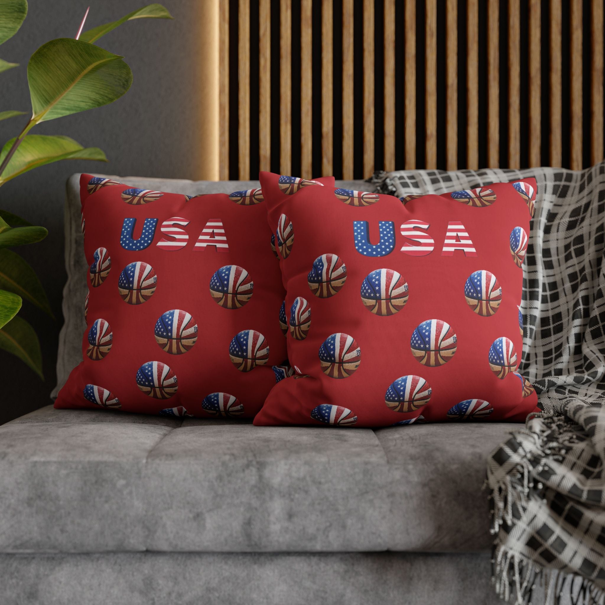 Square Poly Canvas Pillowcase