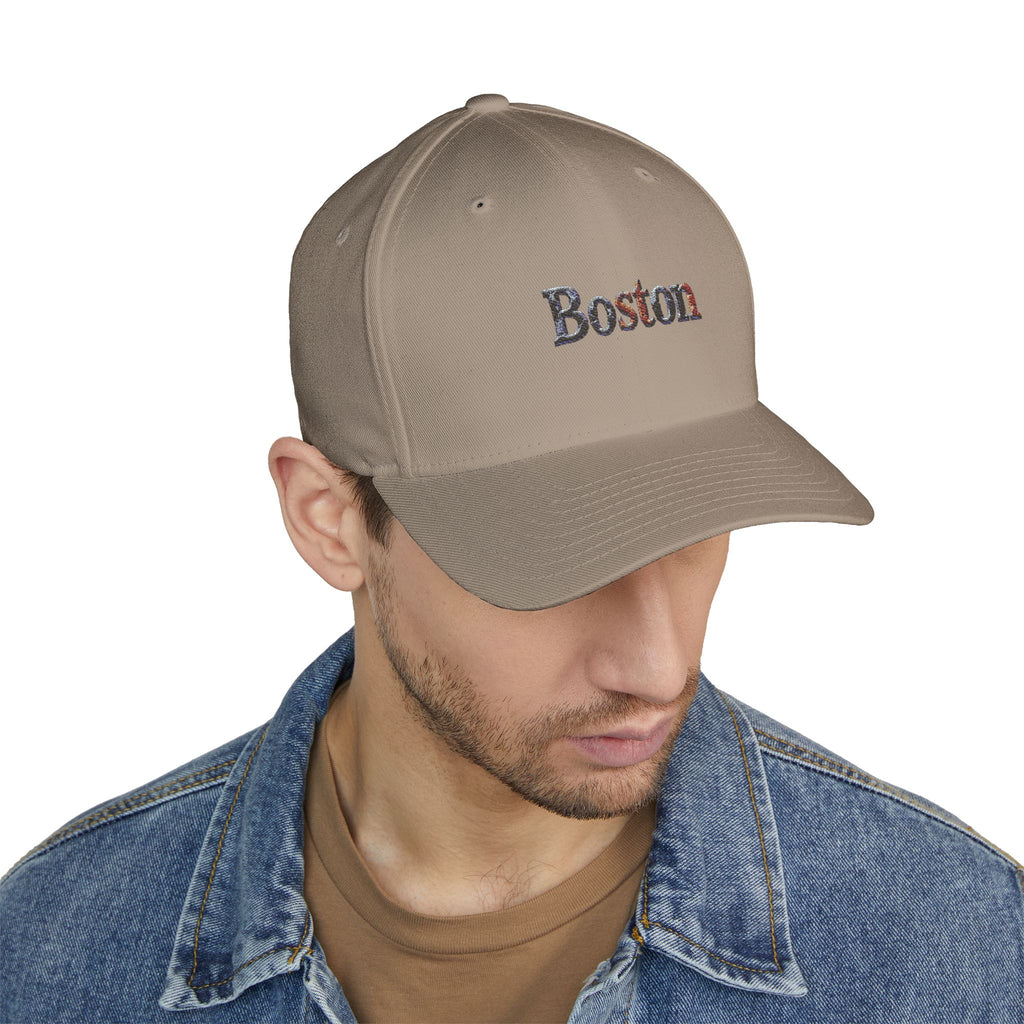 Boston Embroidered Cap — Classic City Logo Hat
