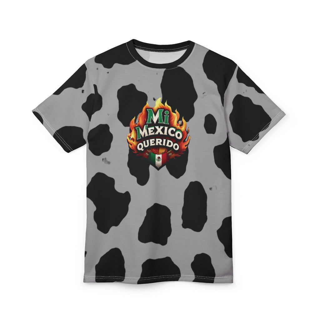 Camiseta "Mi México Querido" Estilo Vaca - ¡Orgullo Mexicano con Toque Único!