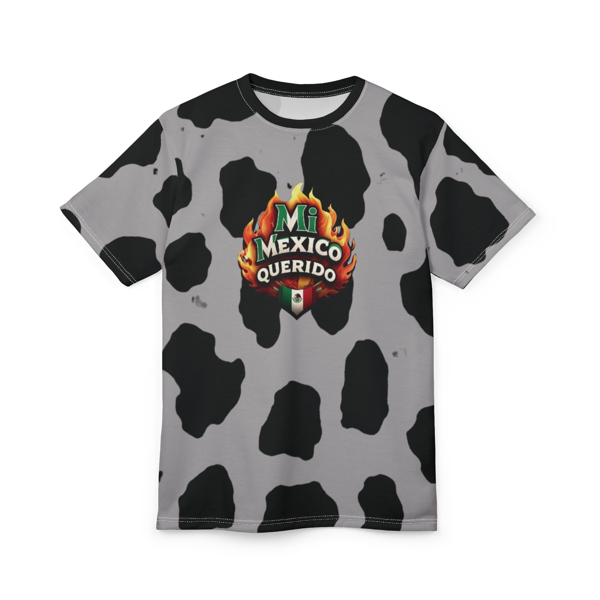 Camiseta "Mi México Querido" Estilo Vaca - ¡Orgullo Mexicano con Toque Único!