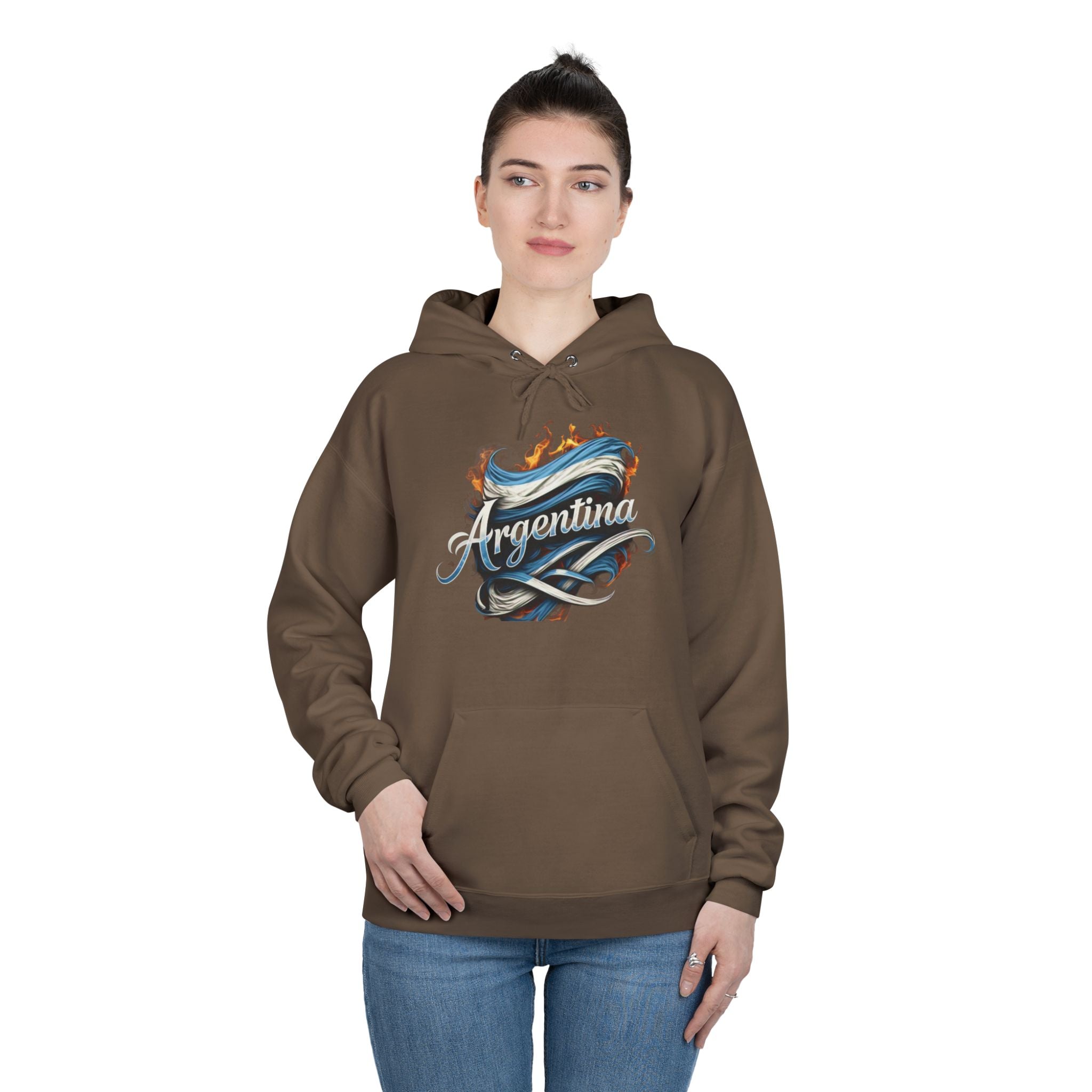 Sudadera con capucha Argentina EcoSmart® - Ropa informal sostenible