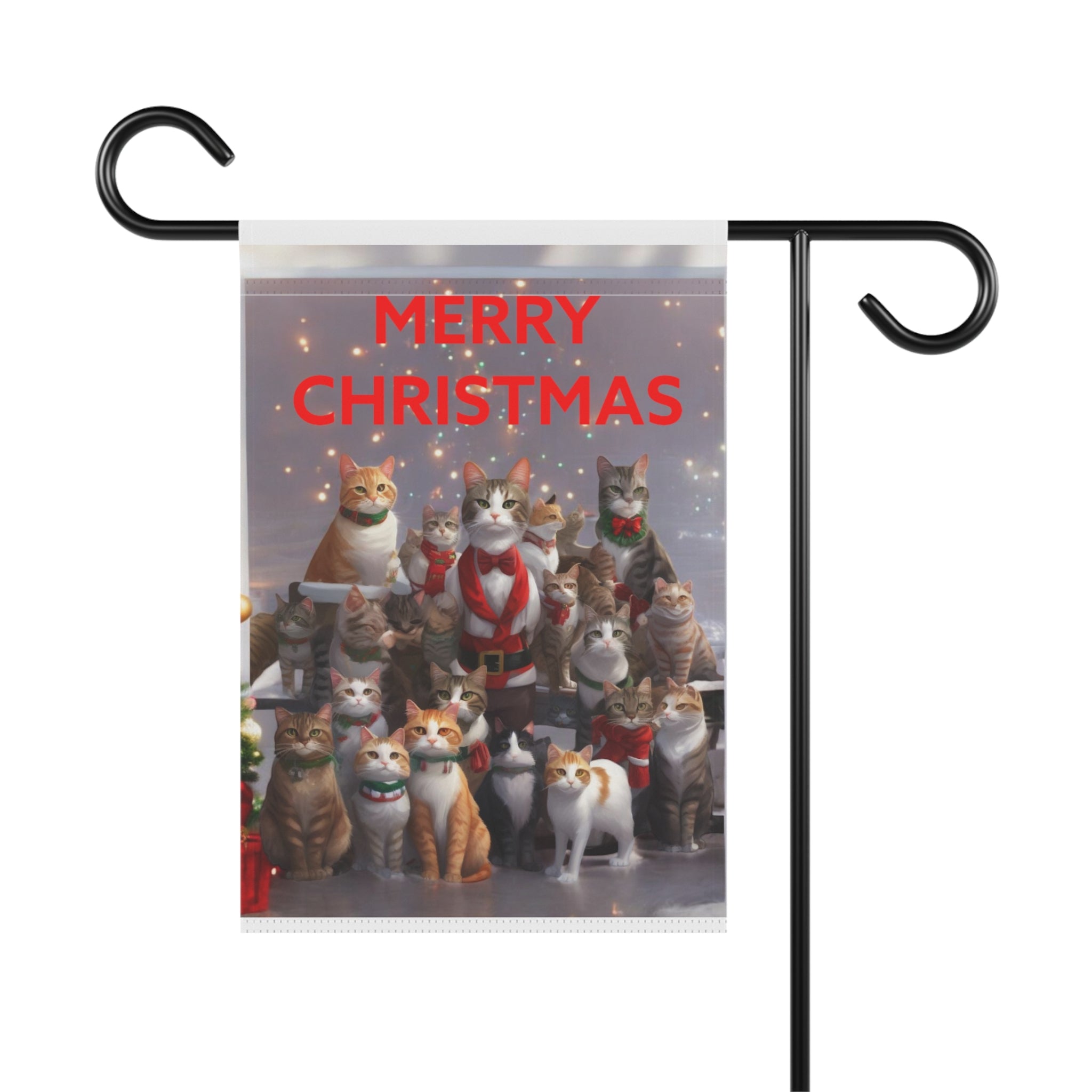 Christmas Cat Banner