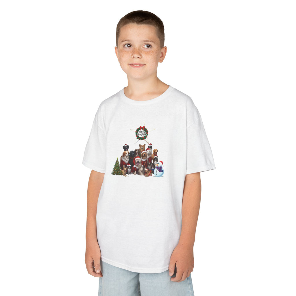 Christmas Kids Tee with Fun Holiday Design