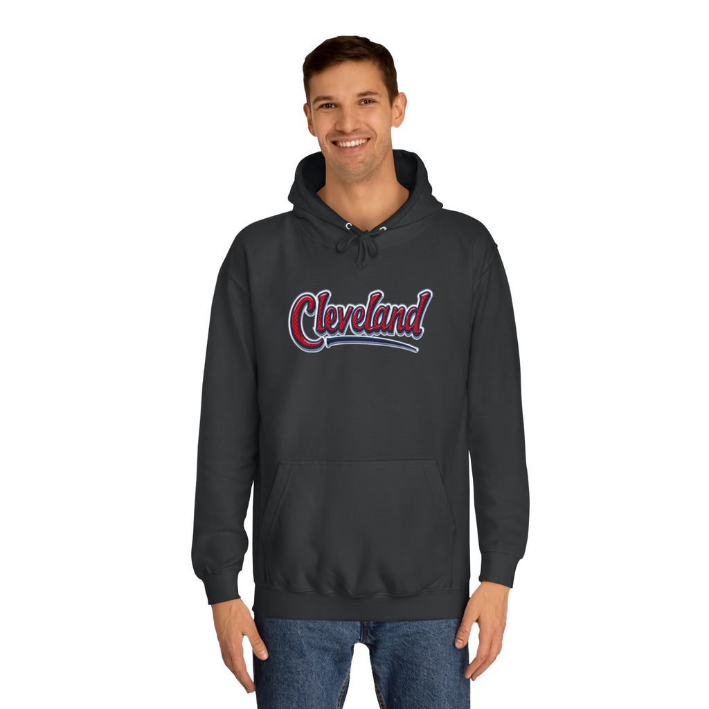 Cleveland Unisex College Hoodie - Cozy Casual Wear, College Spirit Wear, Team Apparel, Gift for Students, Perfect for Game Days 
